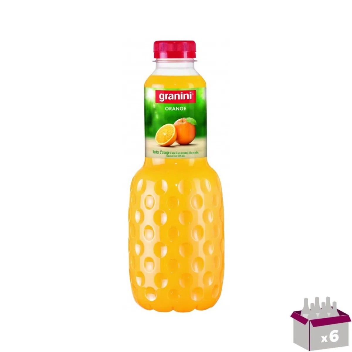 Fruchtsaft - Nektar Orange - 6x1L