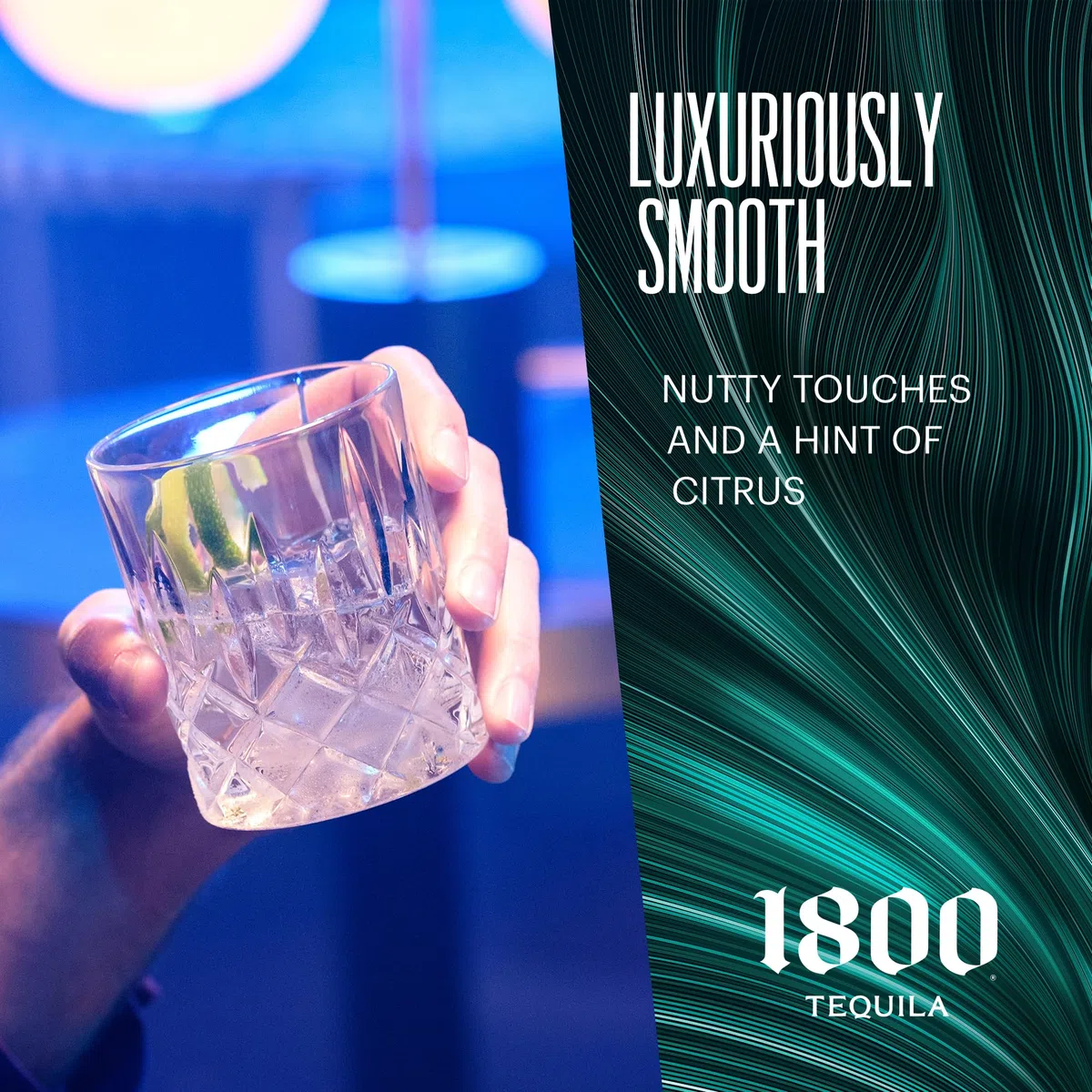 1800 Cristalino 100% Agave Tequila 38% vol. 0,7l aus Mexico