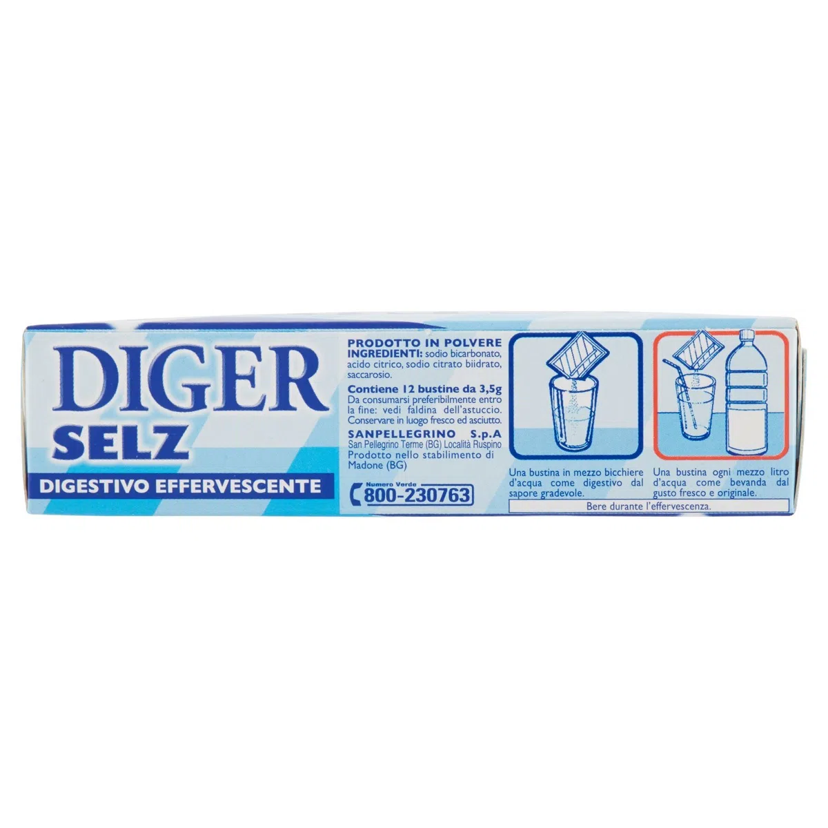 16x Diger Selz: Brauseantacida-Pulver, klassischer Geschmack+ Italian Gourmet polpa 400g