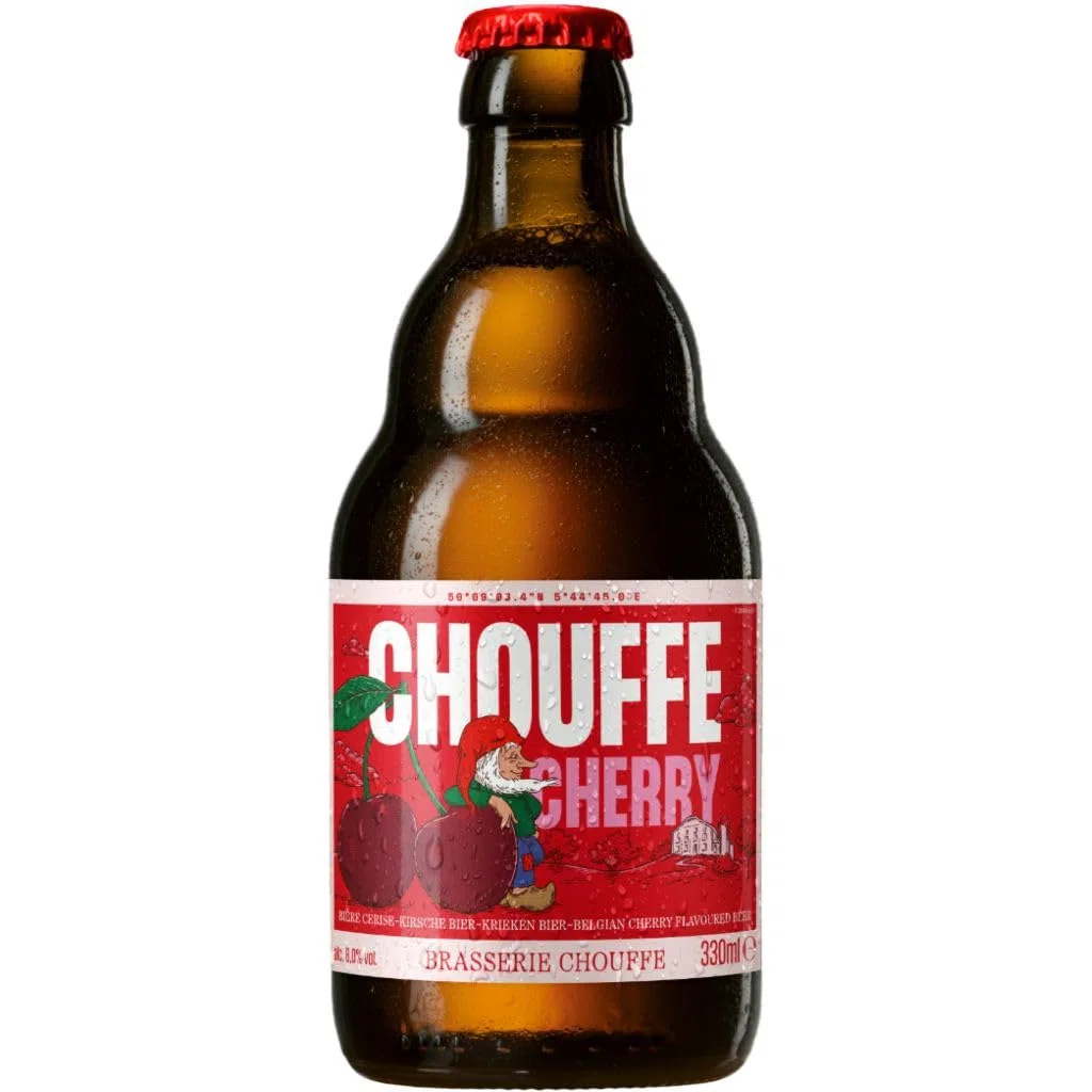 Cherry Chouffe 24x0,33l Belgisches Spezialbier 8 vol%