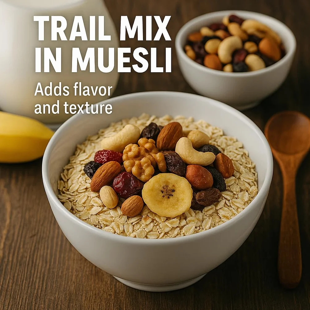 GiDeli Studentenfutter Premium 5kg Fruchtmischung mit Erdnüssen, Cashewkernen, Haselnüssen, Mandeln, Walnüssen, Rosinen, Cranberries & Bananenchips