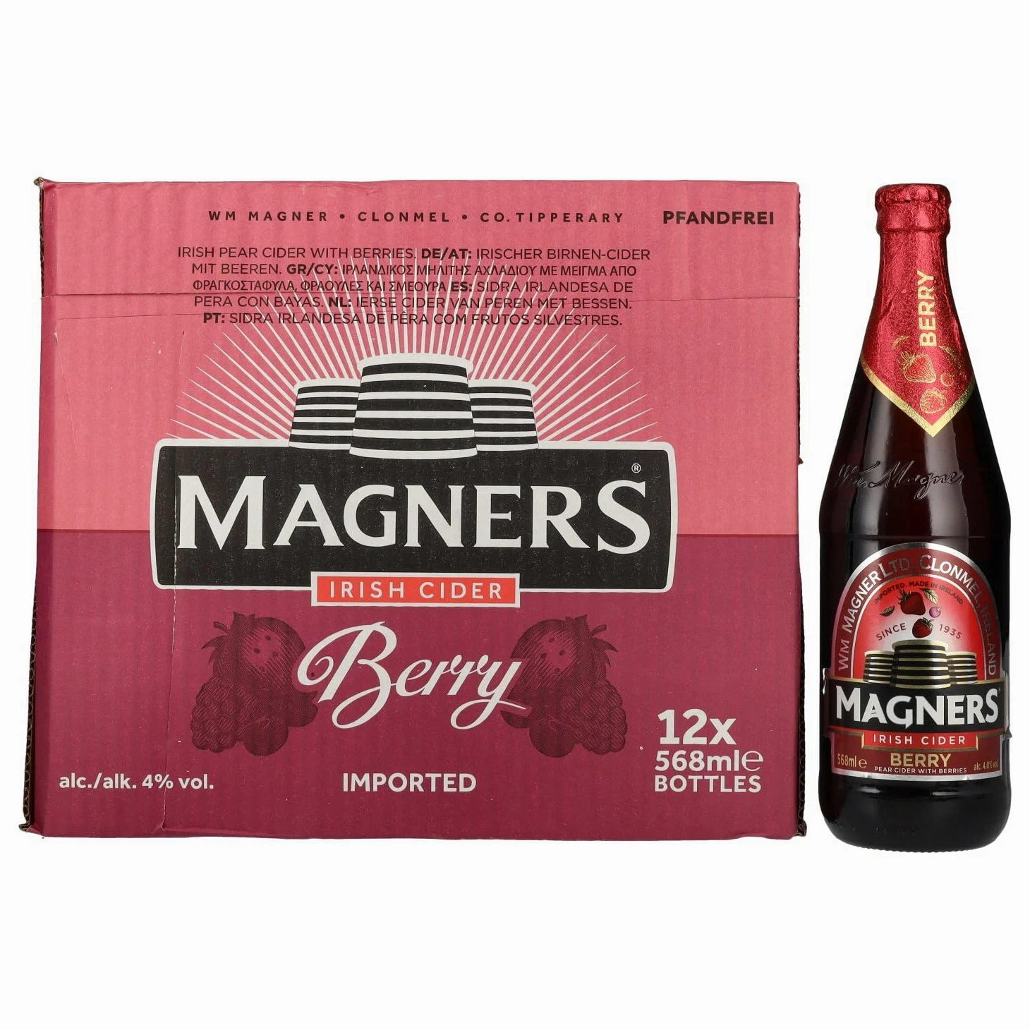Magners Irish Berry Cider 12 x 0,568l
