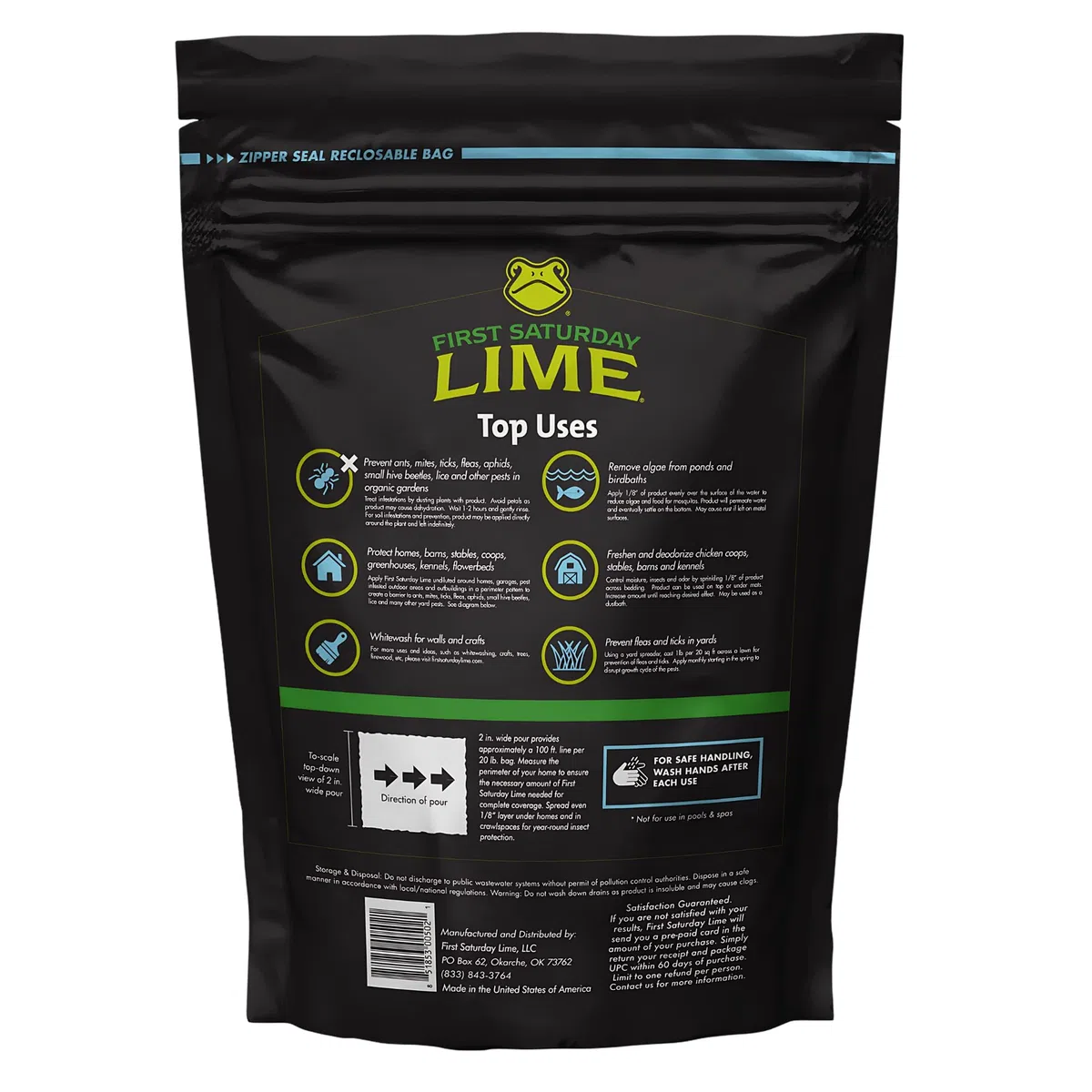 First Saturday Lime 2,3 kg Beutel