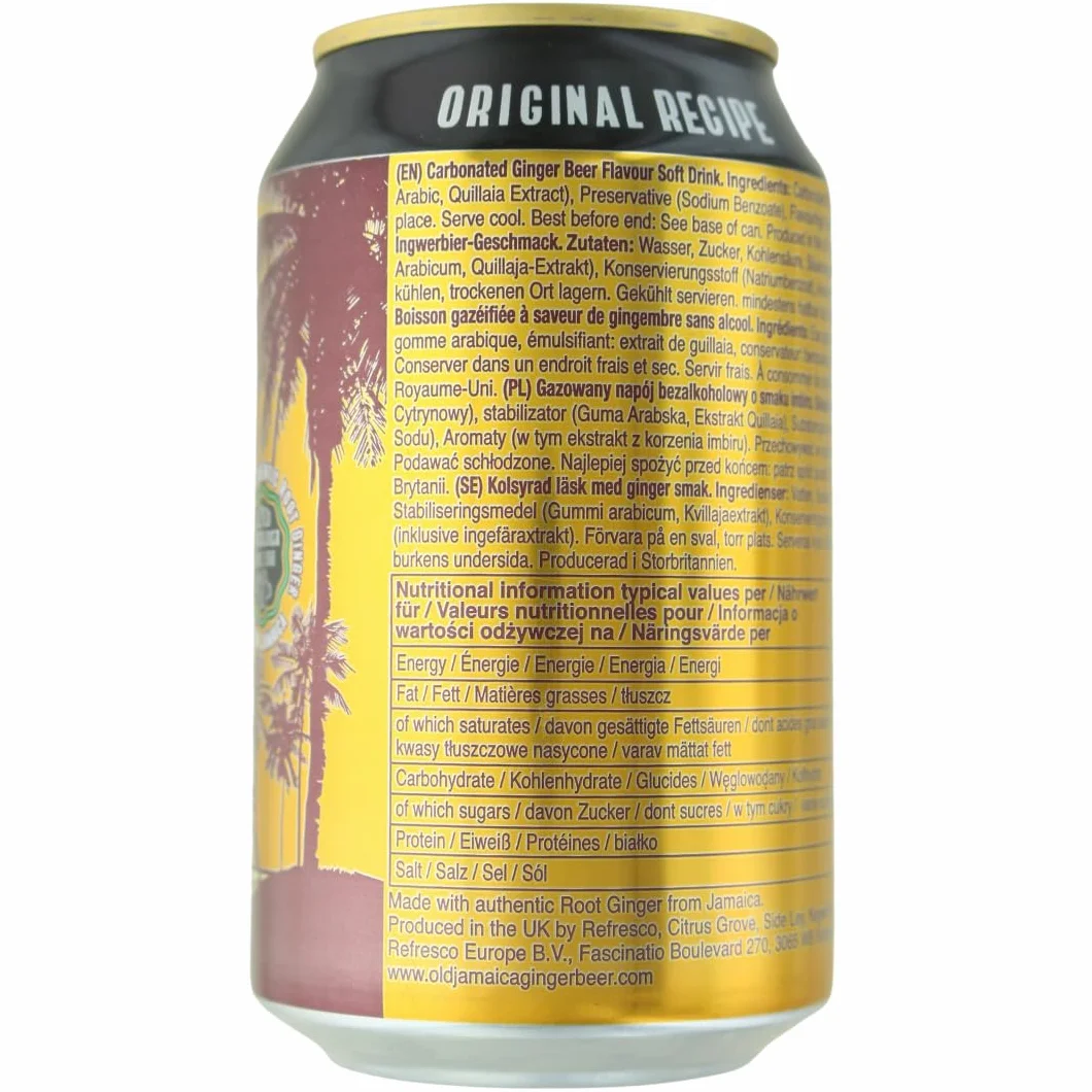 OLD JAMAICA Ingwer Bier Multipack 24 x 330 ml