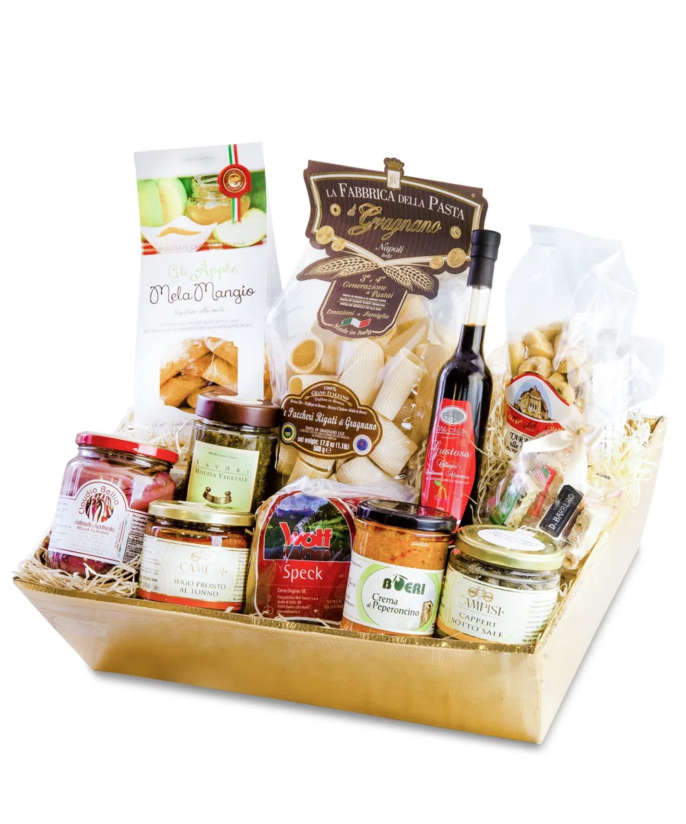 Buongustaio Italienisches Feinkost Geschenkset ohne Alkohol Bella Italia