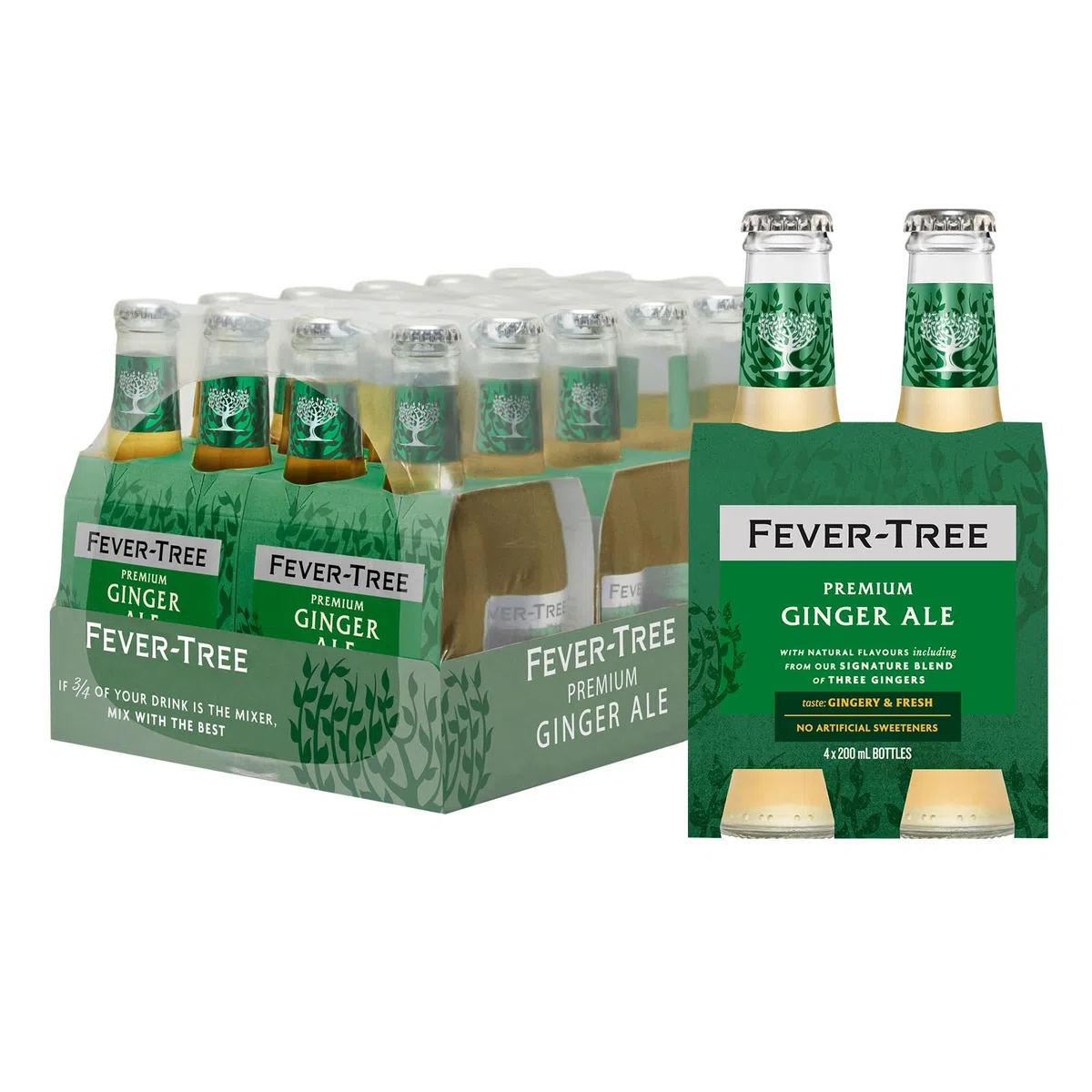 Fever Tree Ginger Ale 24 x 0,2 Liter