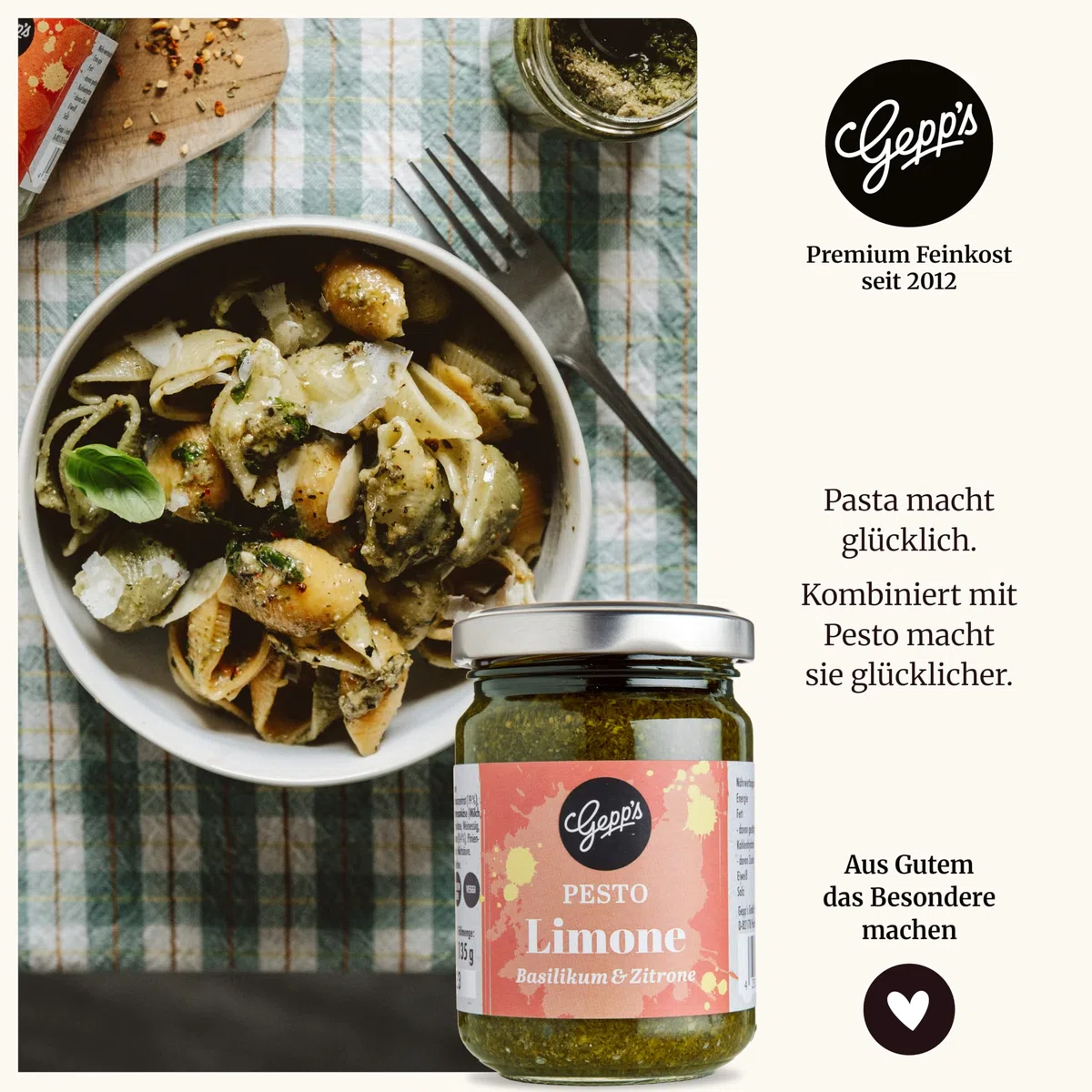 Gepp’s Feinkost Danke-Box Geschenkkorb Gourmet Geschenkset mit Delikatessen