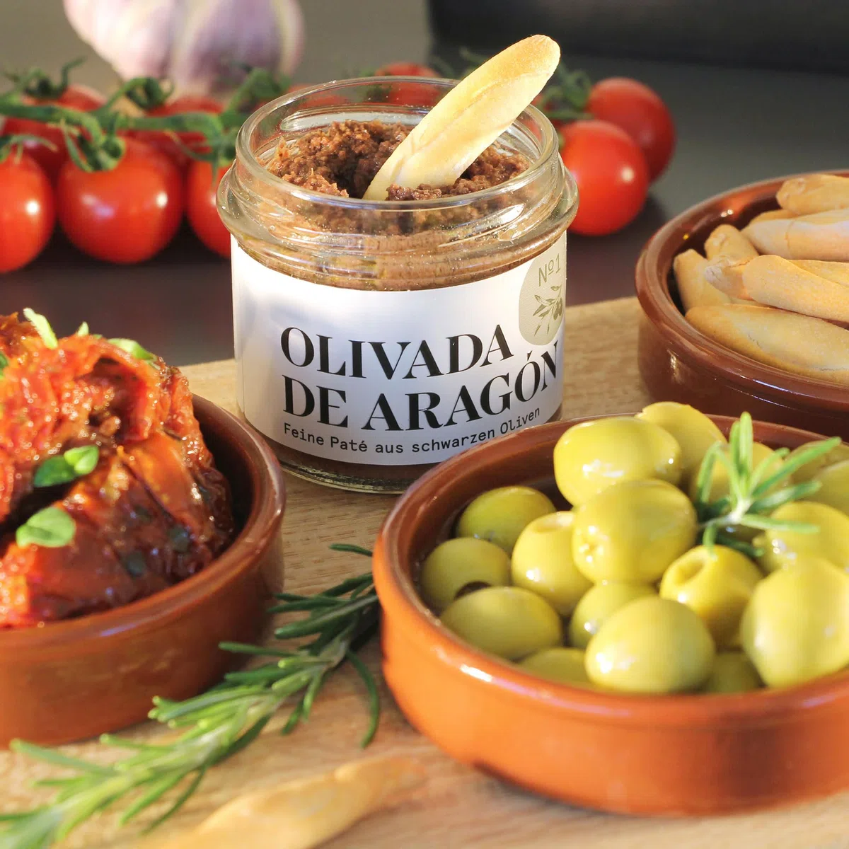 Antipasti Vegane Delikatessen-Präsentbox Mediterran Genießen mit Olivenöl Extra Balsamico Meersalz Geschenkidee GESCHENKVOLL