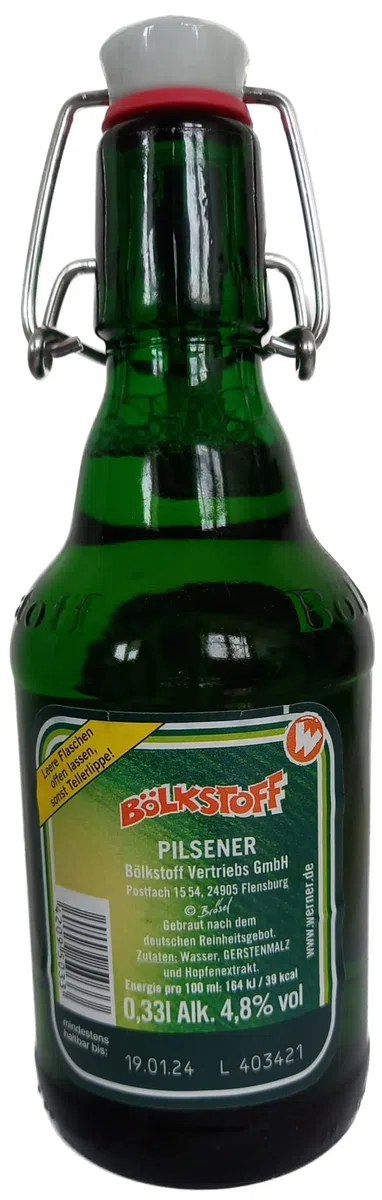 Bölkstoff Pilsner Wernerbier (20 x 0,33l) - Kultbier