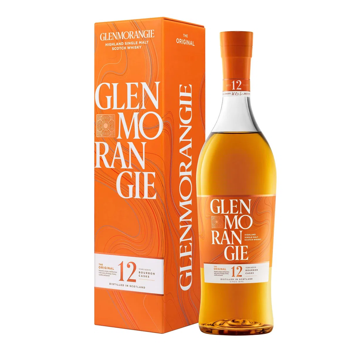 Glenmorangie The Original 12 Years Old Single Malt Scotch Whisky 70cl Geschenkbox Highland-Whisky