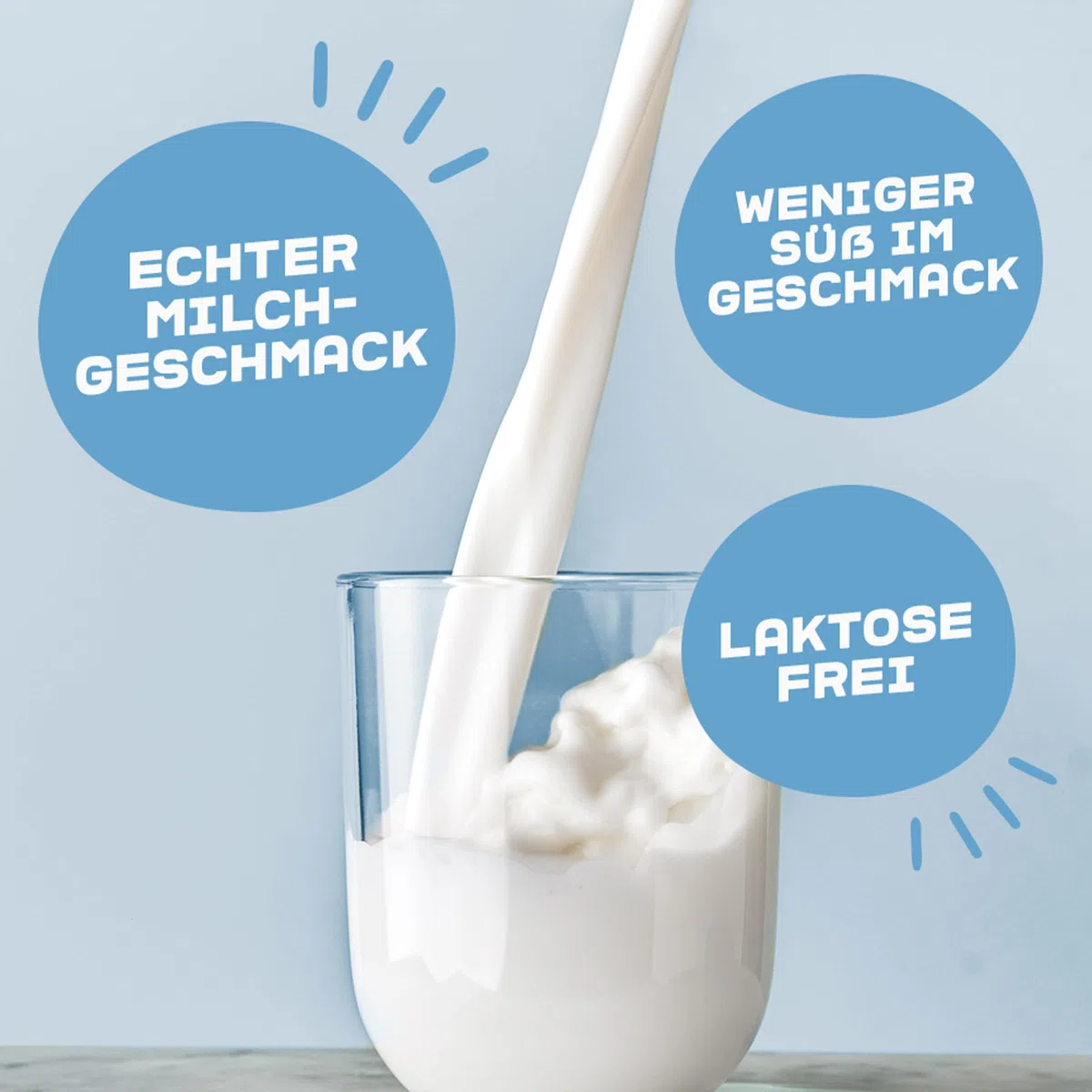 Arla LactoFREE Laktosefreie Haltbare Milch 1,5% Fett 10 x 1L