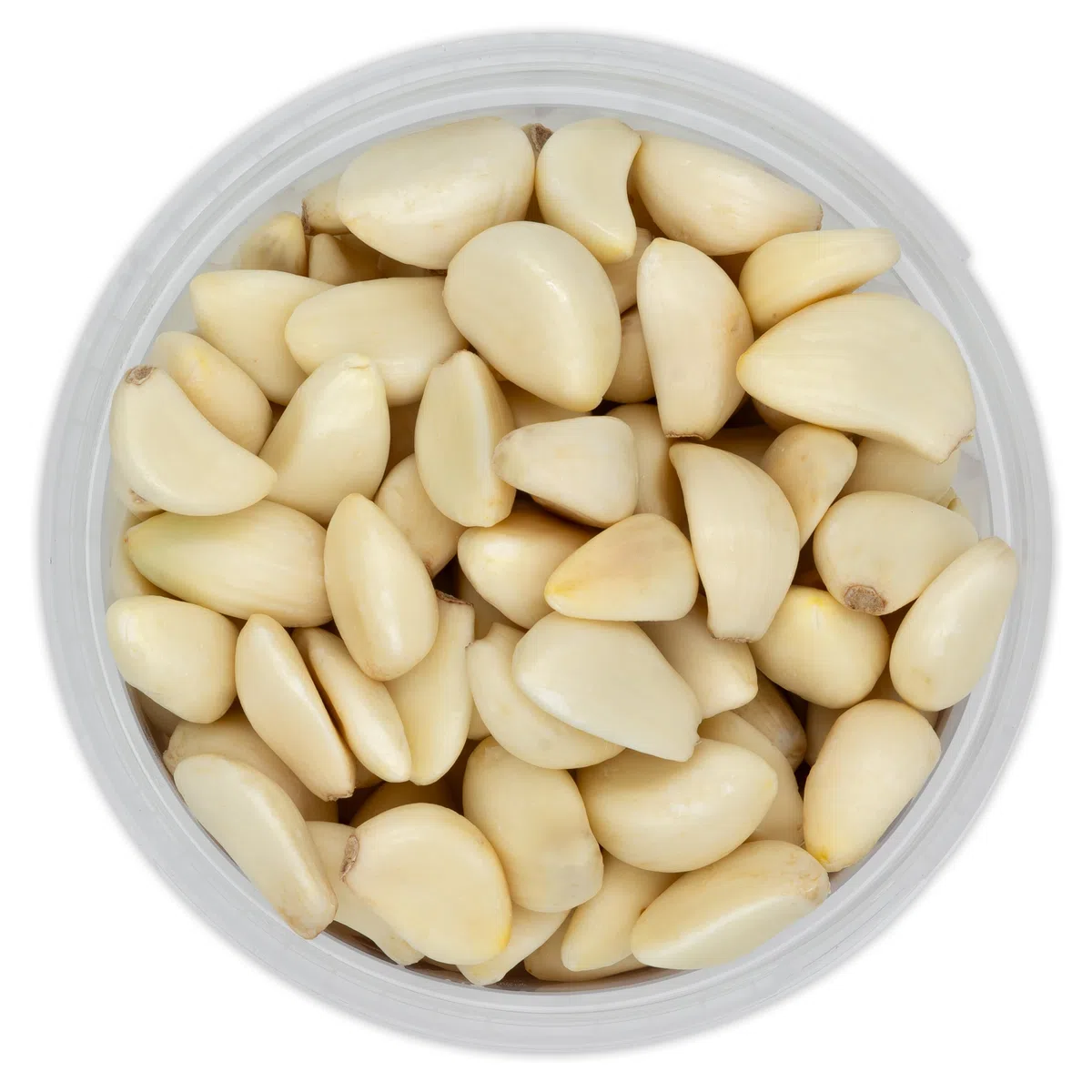 Hymor frischer Knoblauch geschält - 4x 1kg - geschälter Knoblauch aus Spanien, Ajo Morado aus Las Pedroñeras, sofort gebrauchsfertige spanische Knoblauch-Zehen, vielseitiges Würzmittel