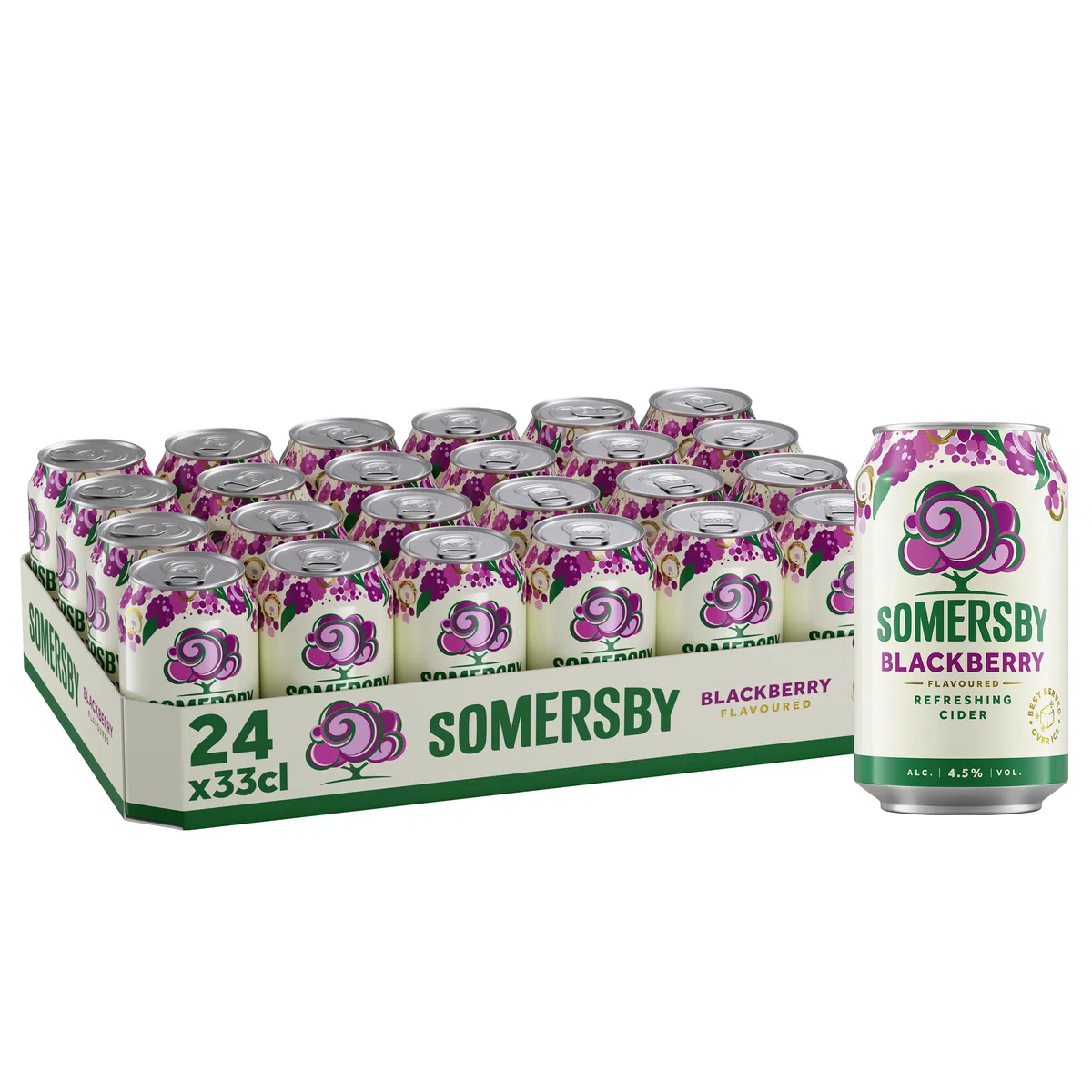 Somersby Blackberry Cider Dose Einweg 24 x 0.33 L