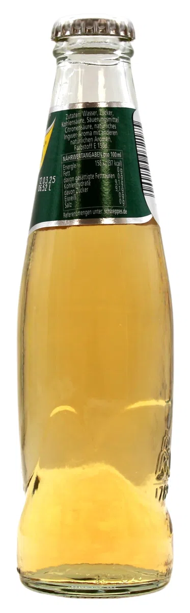 Schweppes American Ginger Ale 24er Pack 24 x 0.2 l MEHRWEG