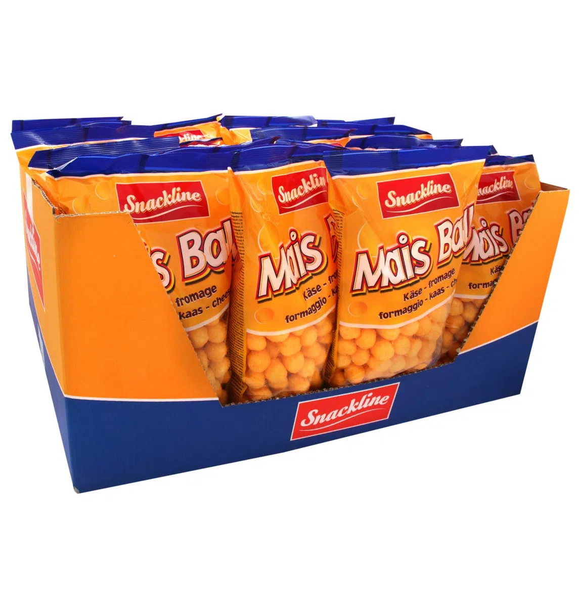 Snackline Mais Balls Bälle mit Käsegeschmack 20 x 125g