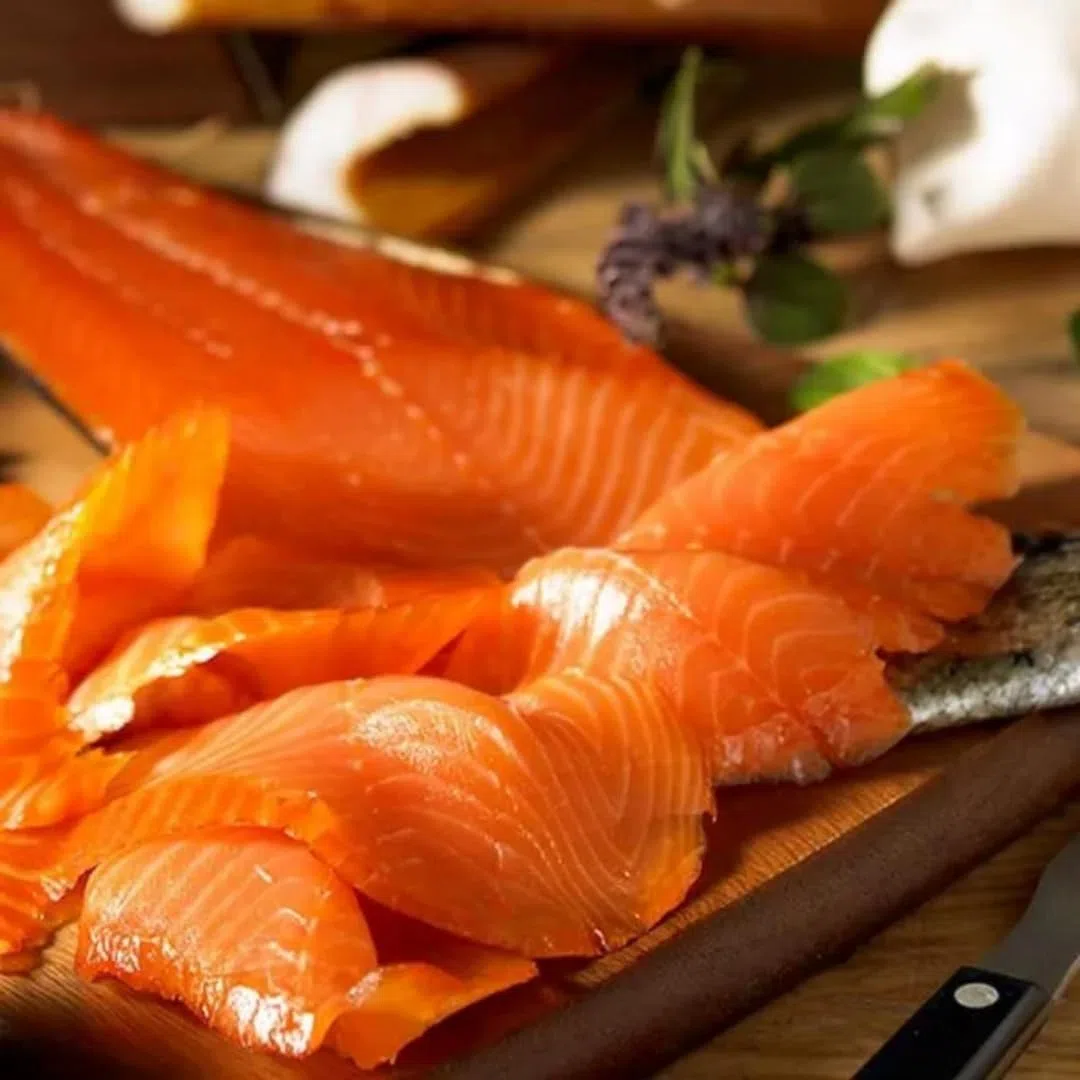 Räucher-Lachs 150g 5 Stück