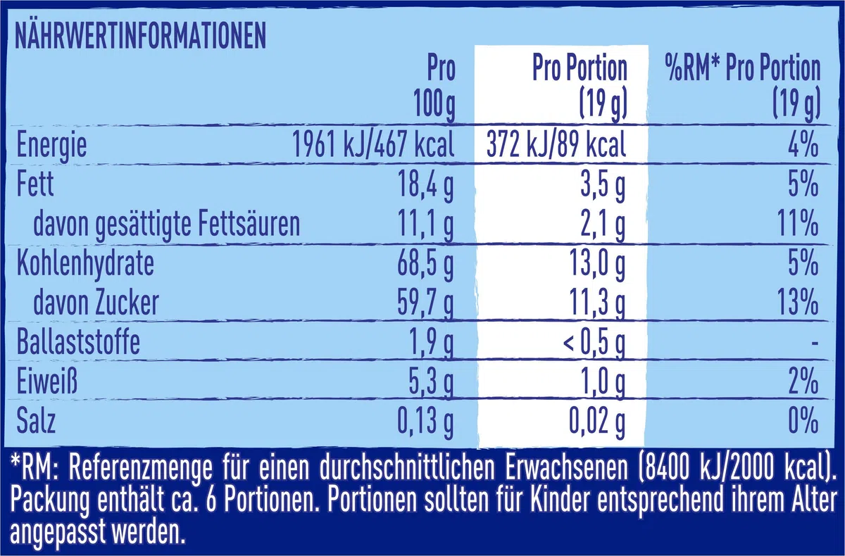 Nestlé SMARTIES Riesenrolle bunte Schokolinsen Hexagonrolle 20er Pack 20 x 130g