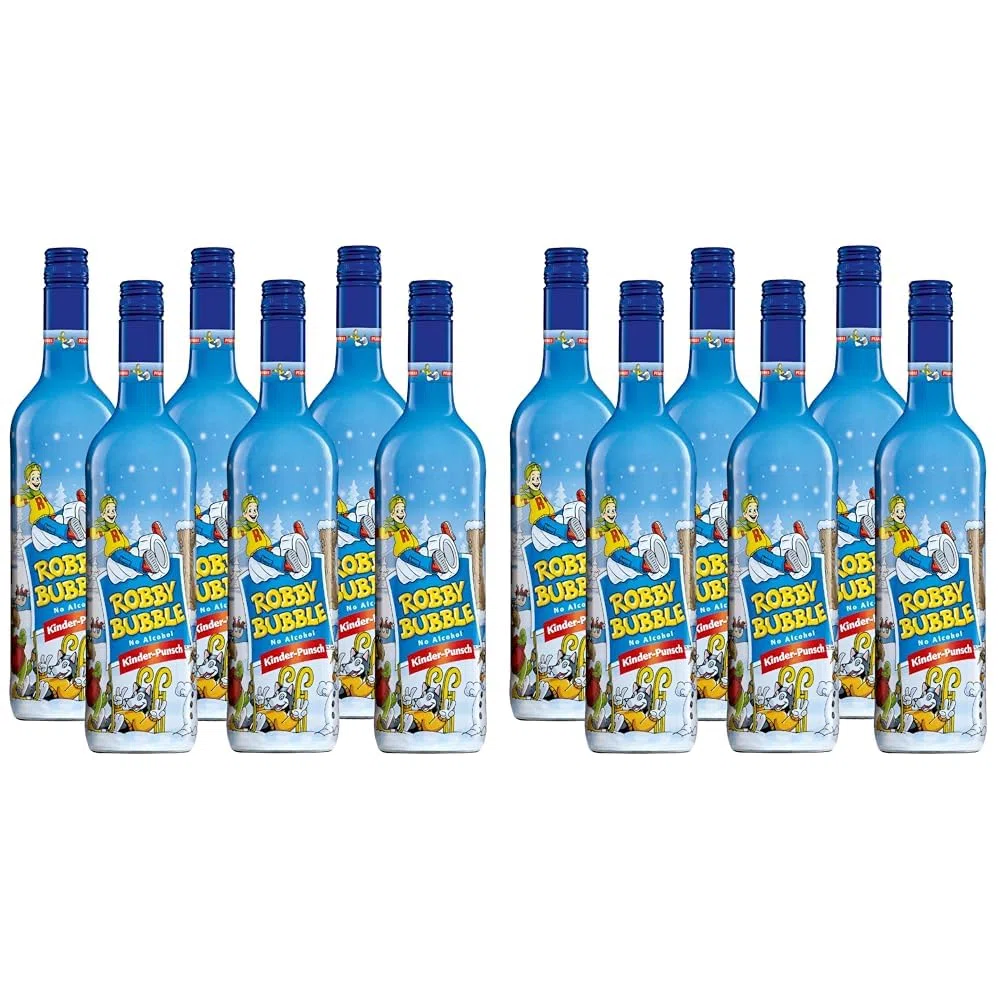 Robby Bubble Kinder-Punsch alkoholfrei (6x 0,75 l) (Packung mit 2)