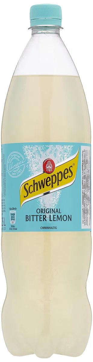 Schweppes Bitter Lemon 6er Pack EINWEG 6 x 1.25 l