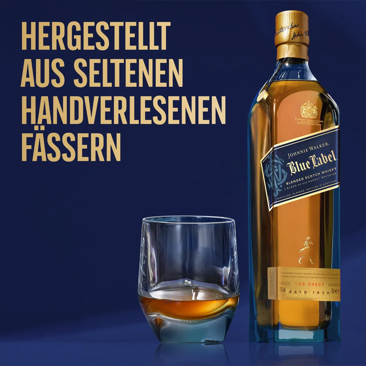 Johnnie Walker Blue Label Blended Scotch Whisky 40% vol 700ml