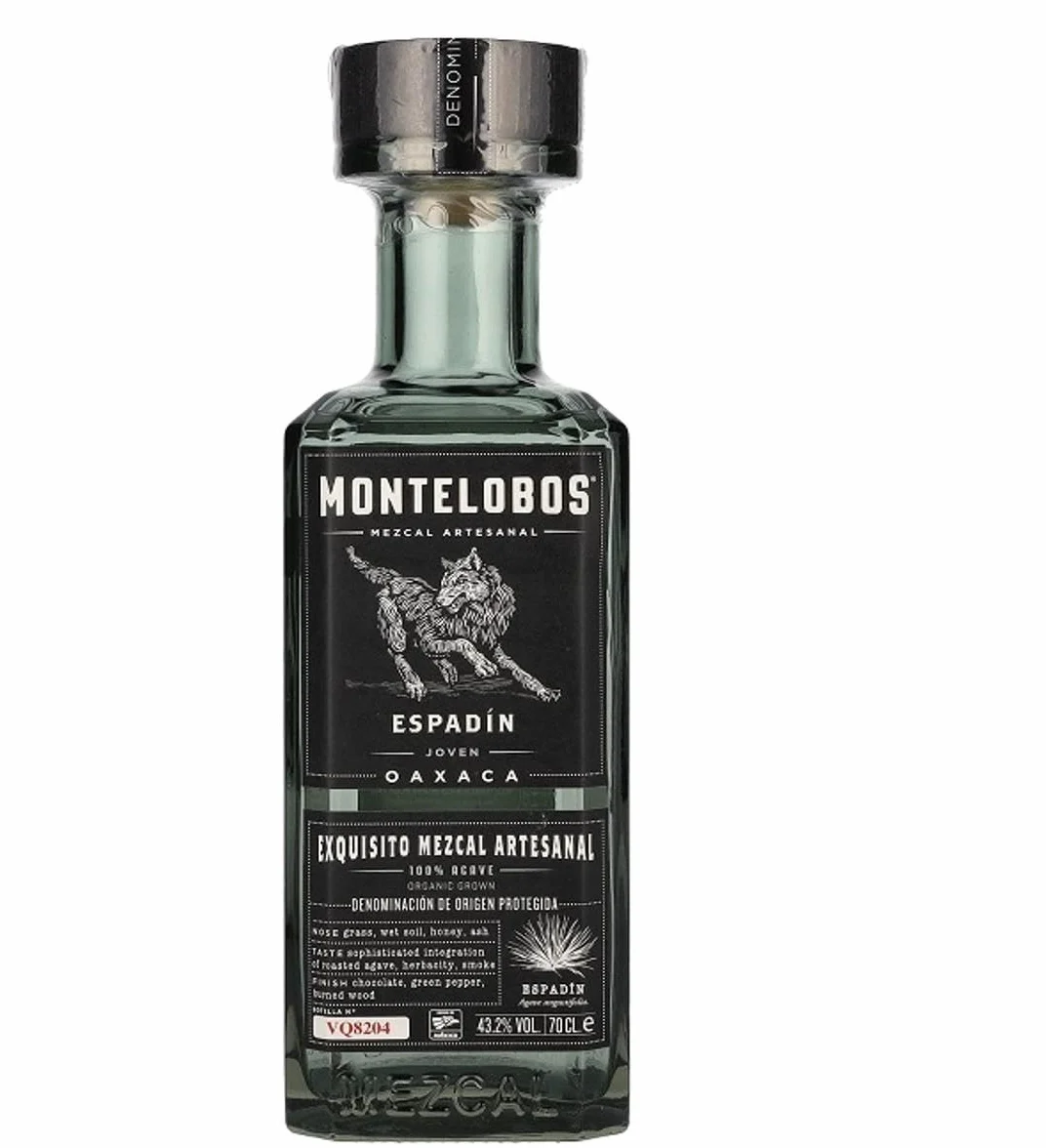 Montelobos ESPADÍN Joven 100% Agave Mezcal Artesanal 43,2% Vol. 0,7l