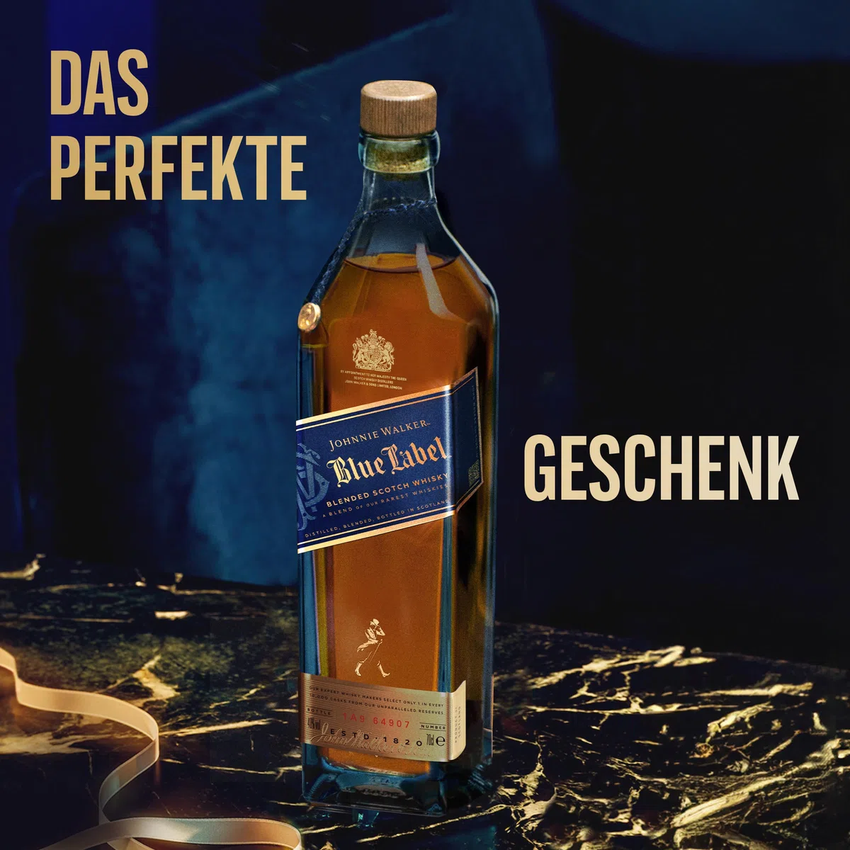 Johnnie Walker Blue Label Blended Scotch Whisky 40% vol 700ml