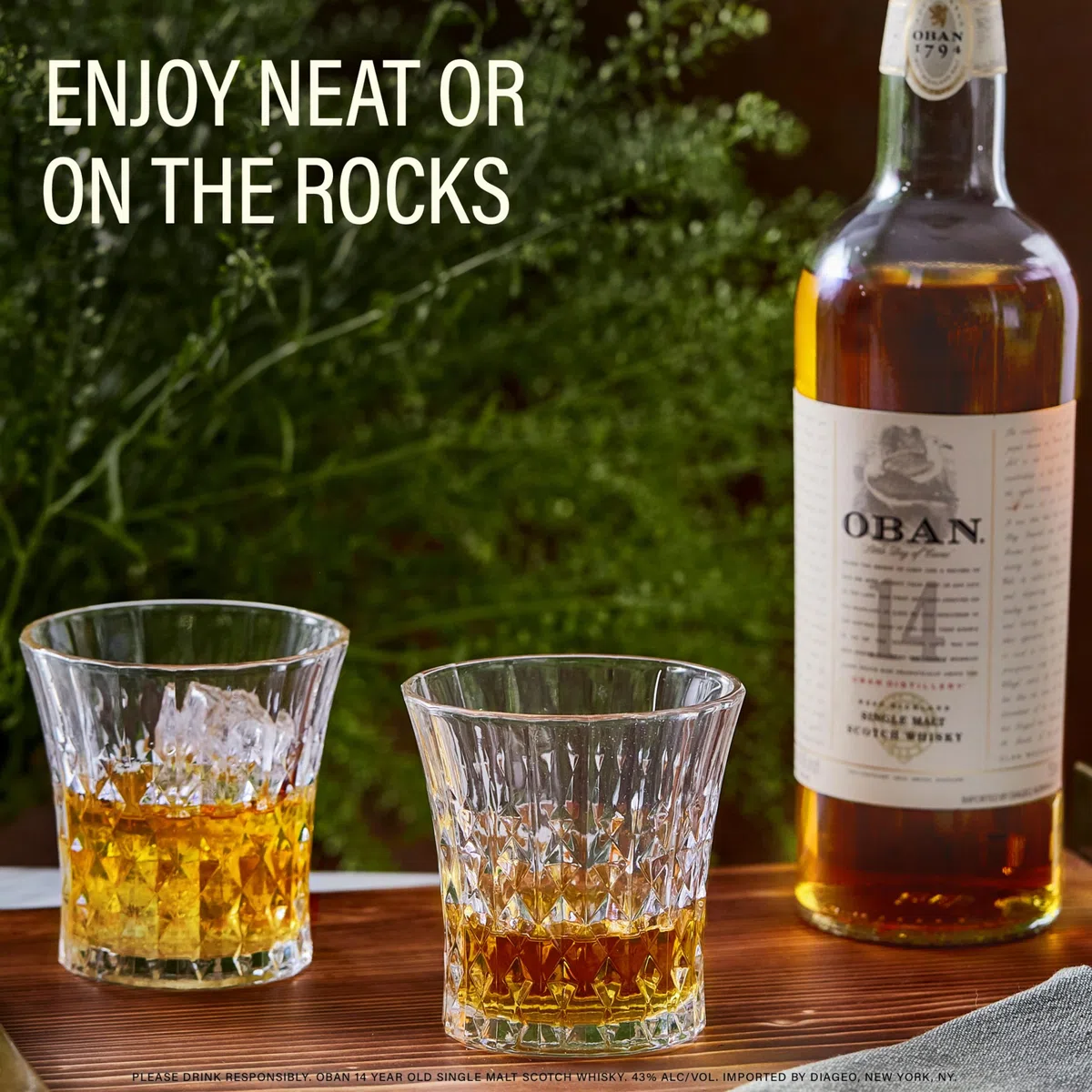OBAN 14 Jahre Single Malt Scotch Whisky 43% vol 700ml Highlands