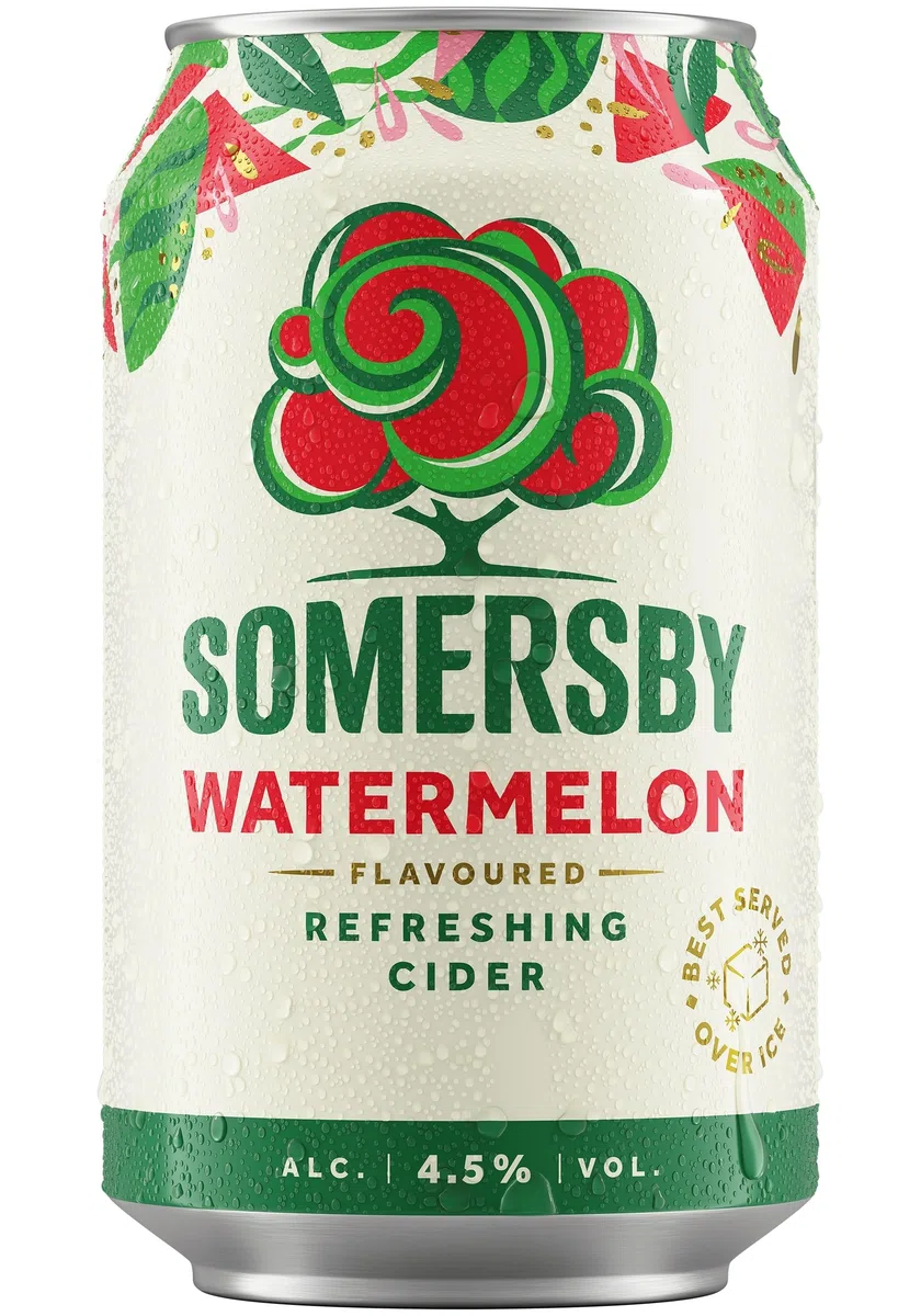 Somersby Watermelon 0,33 l Dose 24 x 0,33 l Cider 4,5% Vol