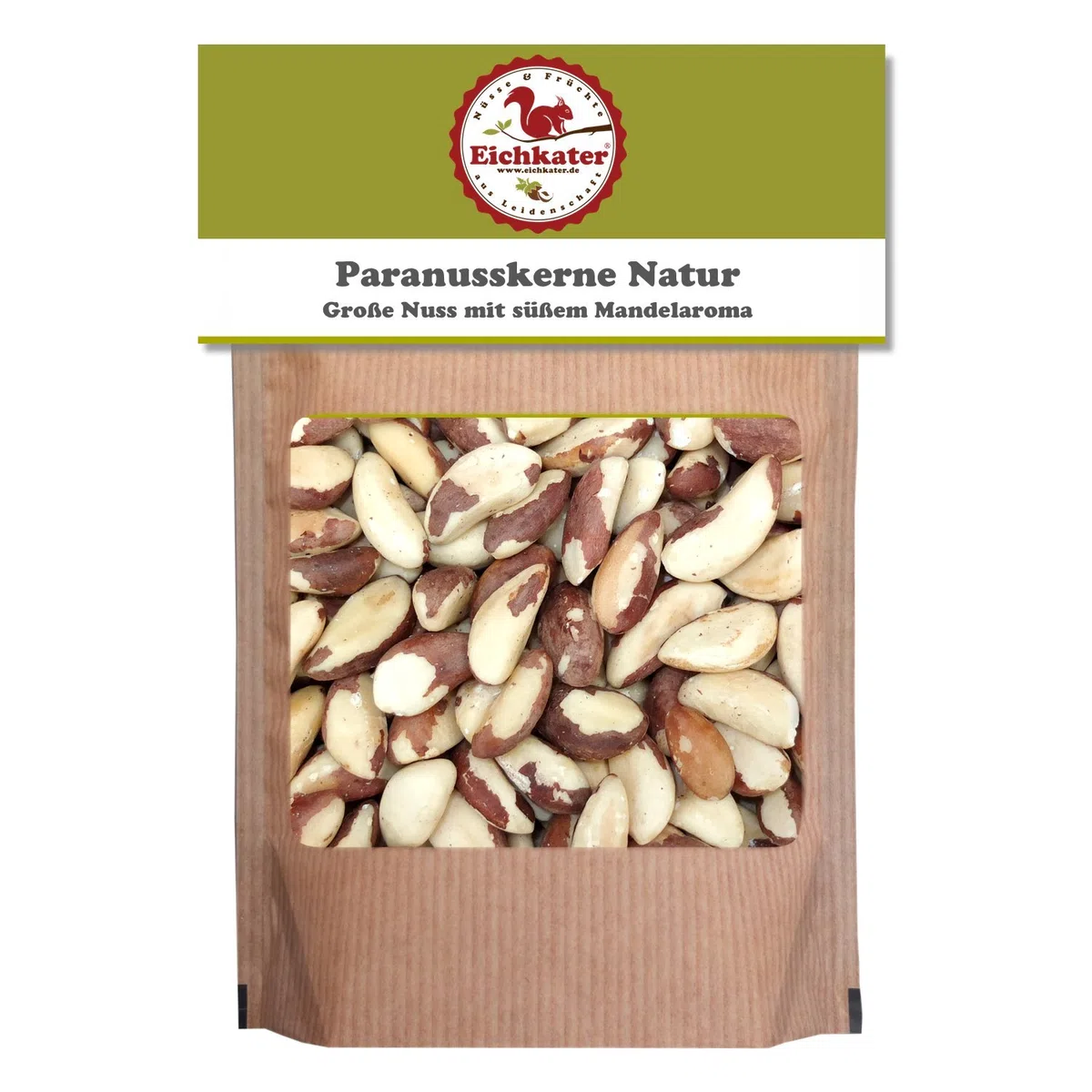 Eichkater Paranüsse groß & ganz 4er-Pack (4x250g)