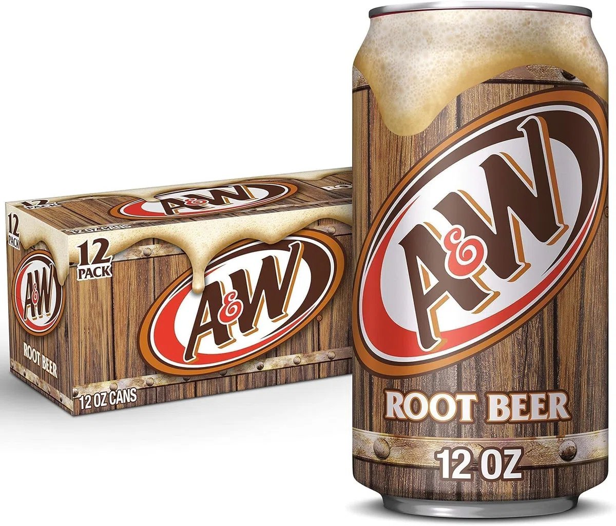 A&W Root Beer 355 ml Dosen 24er-Pack