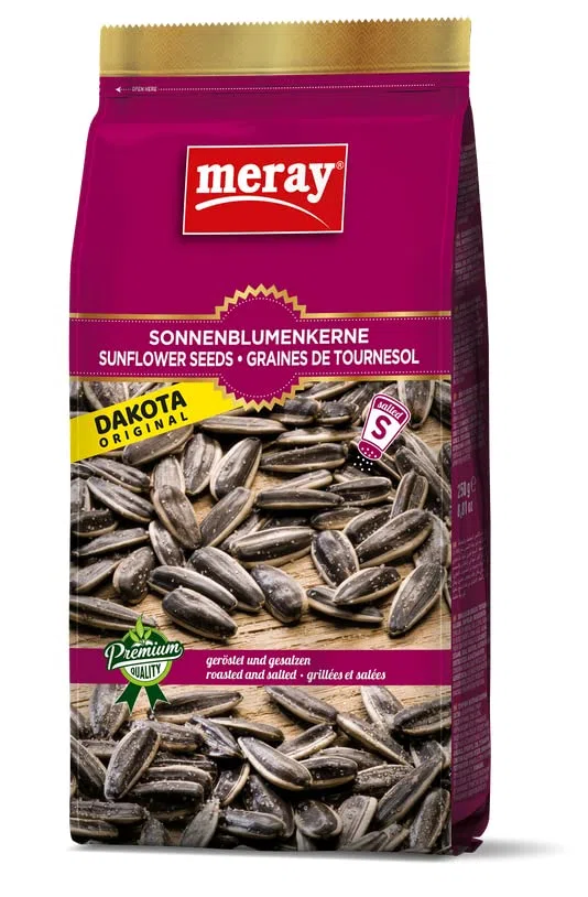 Dakota geröstet & gesalzen Sonnenblumenkerne von meray, 14x250g