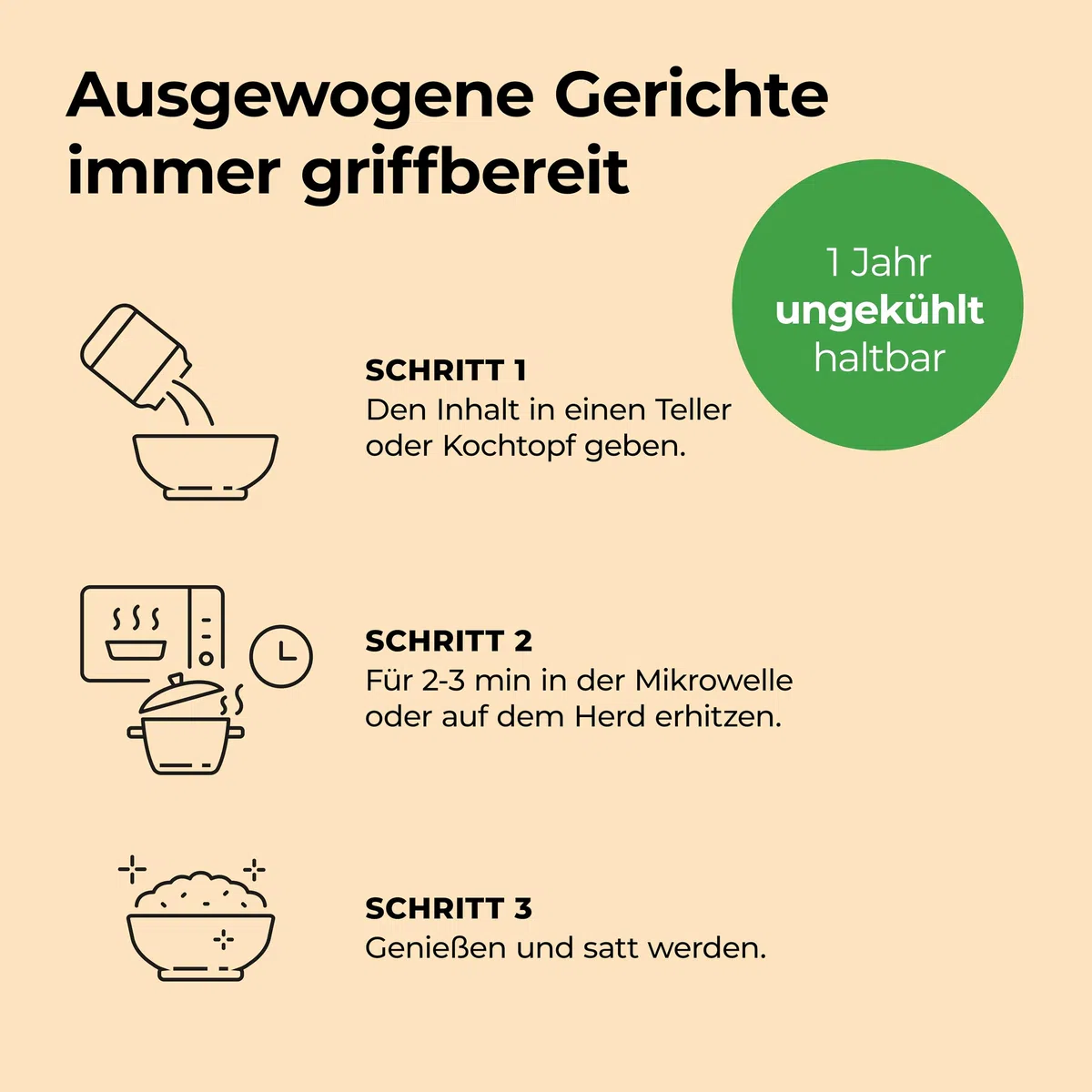 Löwenanteil - 100% Bio-ERDNUSS CURRY - 570g Glas - Proteinreiches Bio-Fertiggericht mit veganen Hühnchen & cremiger Erdnussbutter - Eintopf ohne Zuckerzusatz & Glutenfrei