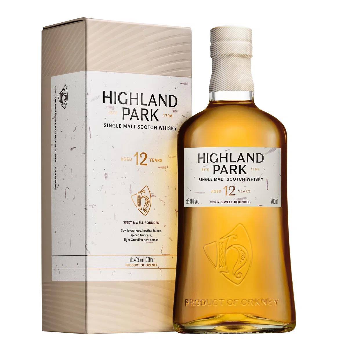 Highland Park 12 Jahre Single Malt Scotch Whisky 40% Vol 700 ml