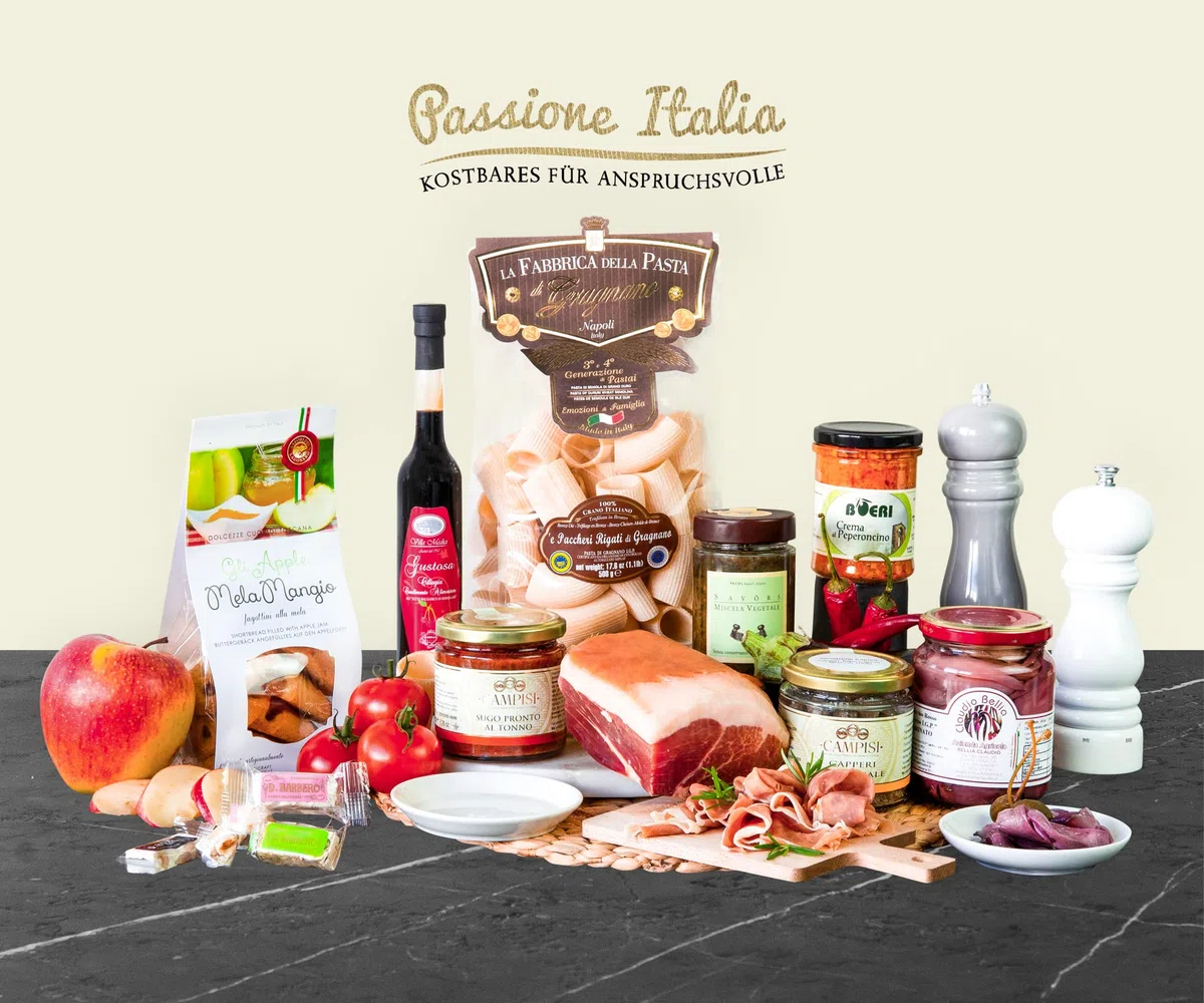 Buongustaio Italienisches Feinkost Geschenkset ohne Alkohol Bella Italia