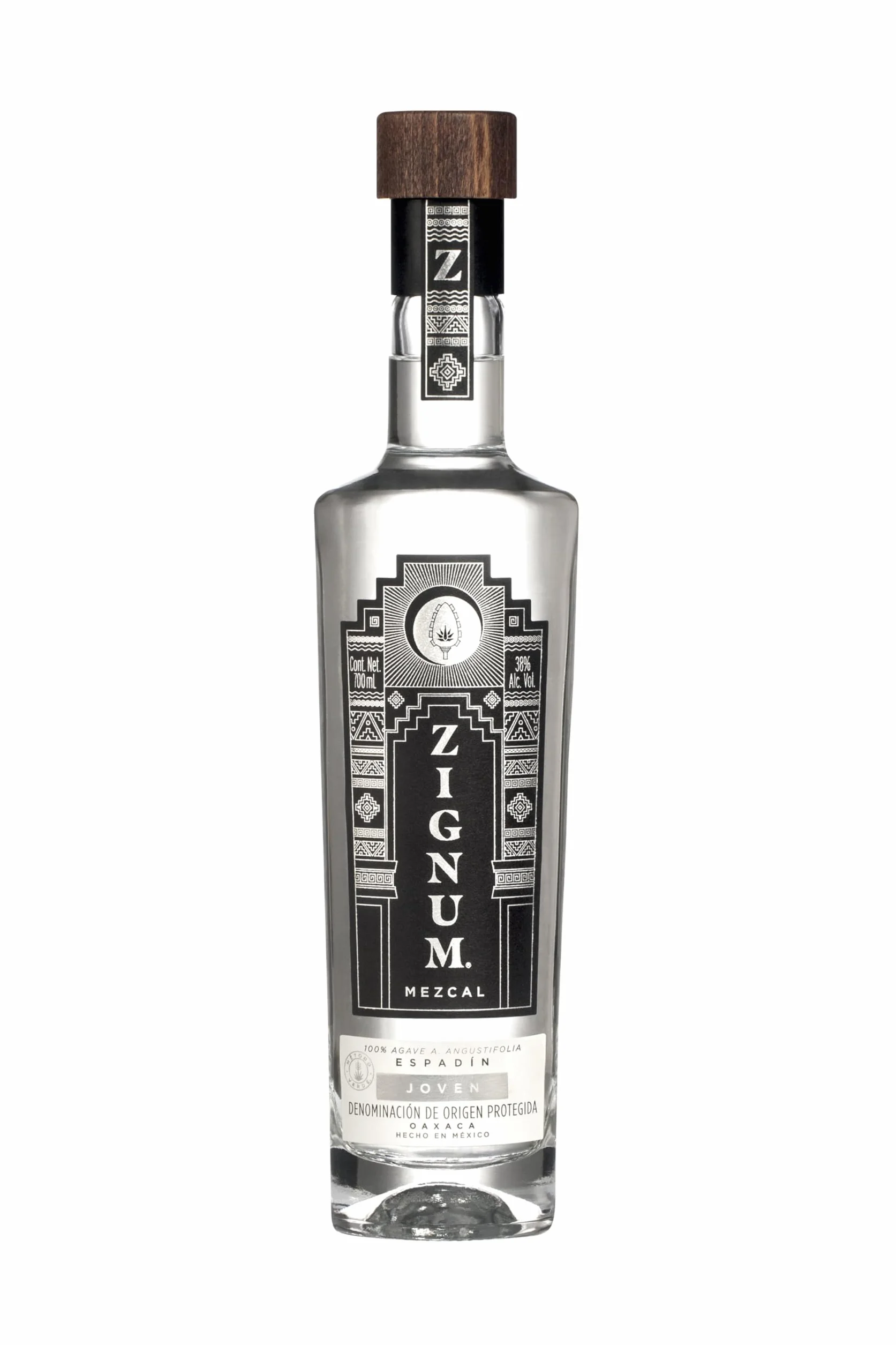 Mezcal Joven Zignum 100% Agave Espadín 40° 70CL