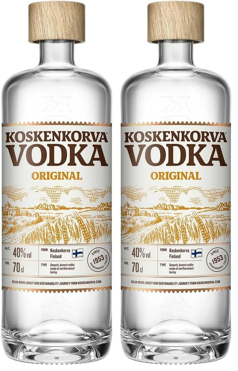 Koskenkorva Vodka 0.7 l 2-Pack