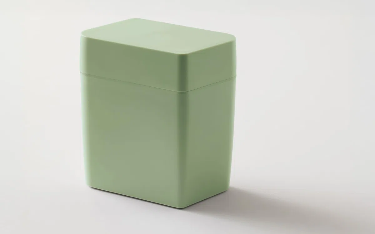 Rosti Classic Käsebox mit Deckel und integriertem Käseschneider, 16,5 x 10 x 19 cm, Kunststoff, Spülmaschinenfest, Misty Green