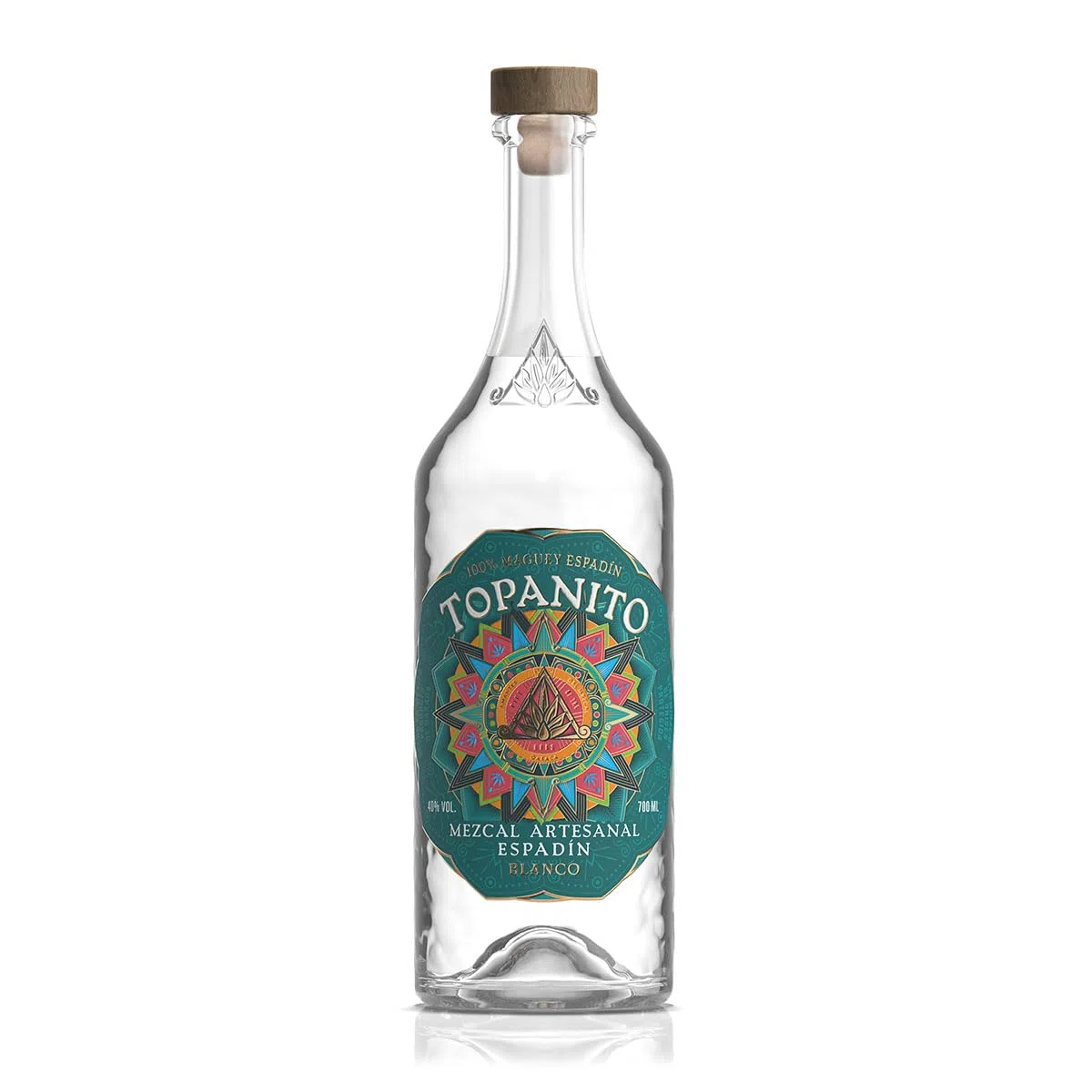 TOPANITO Mezcal Artesanal 100% Espadín (40% vol.) (1x700ml)