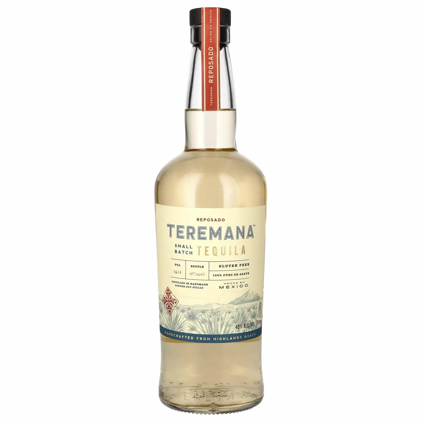 Teremana Tequila Reposado 100% Agave Blue Weber 40% Vol. 0,75l