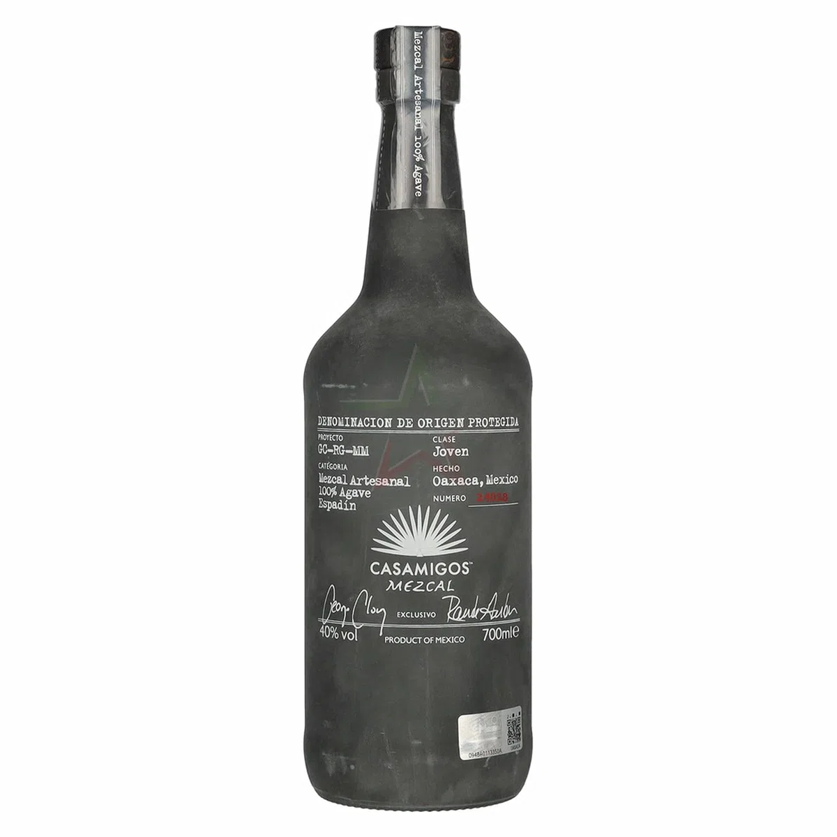 Casamigos Mezcal Joven 100% Agave Espadín 40,00% 0,70 lt.