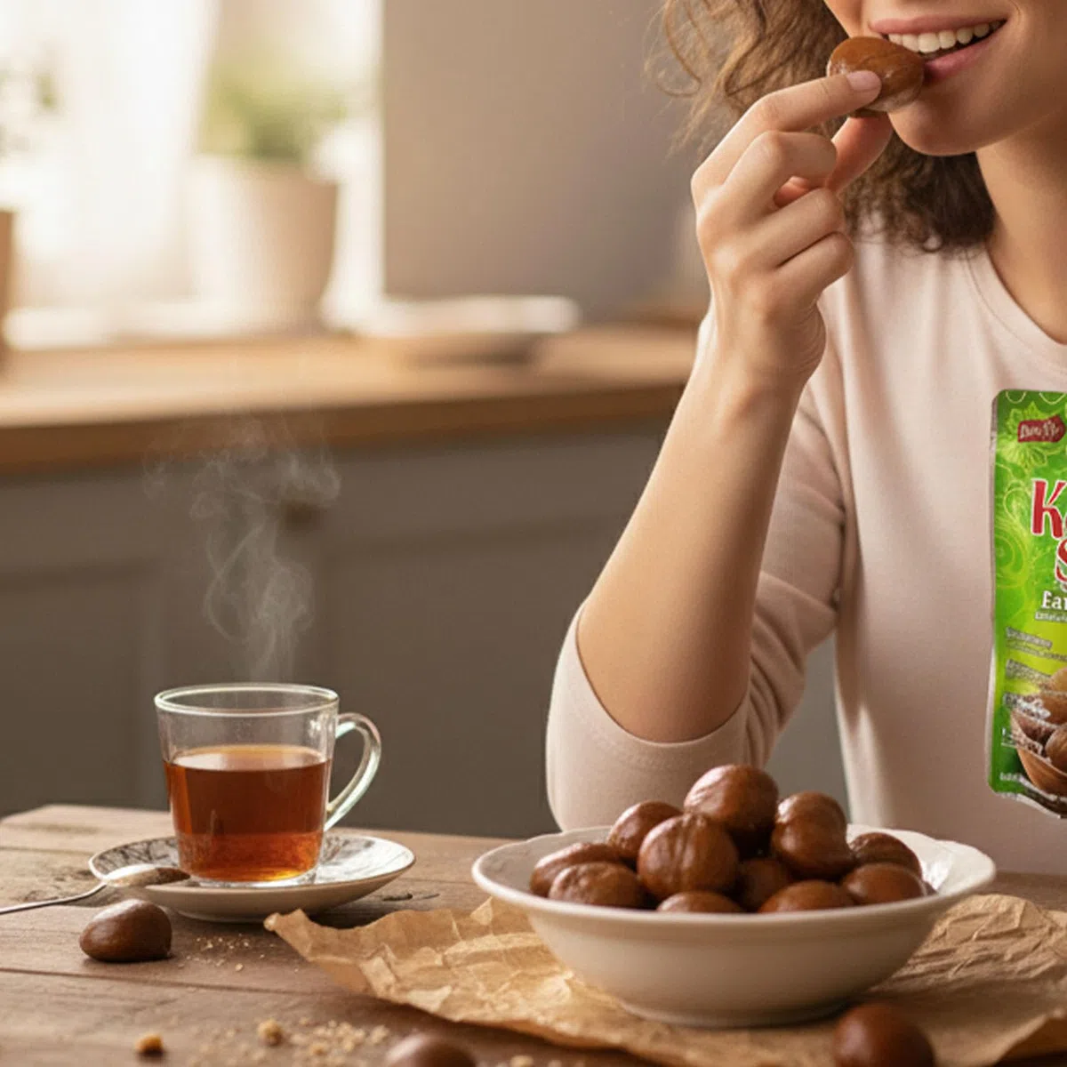 Titiz Zarte Maronen Leicht Gesüßt Partypaket 24x125g, Vegan