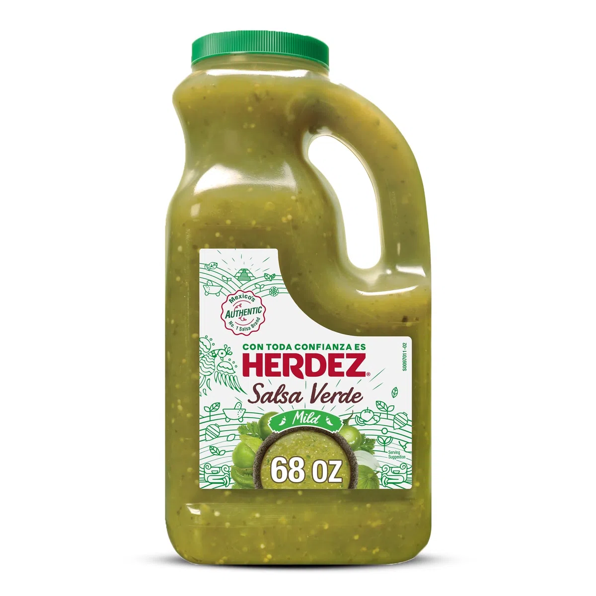 Herdez Salsa Verde - 68 Oz(4.25lb Jug) by Herdez