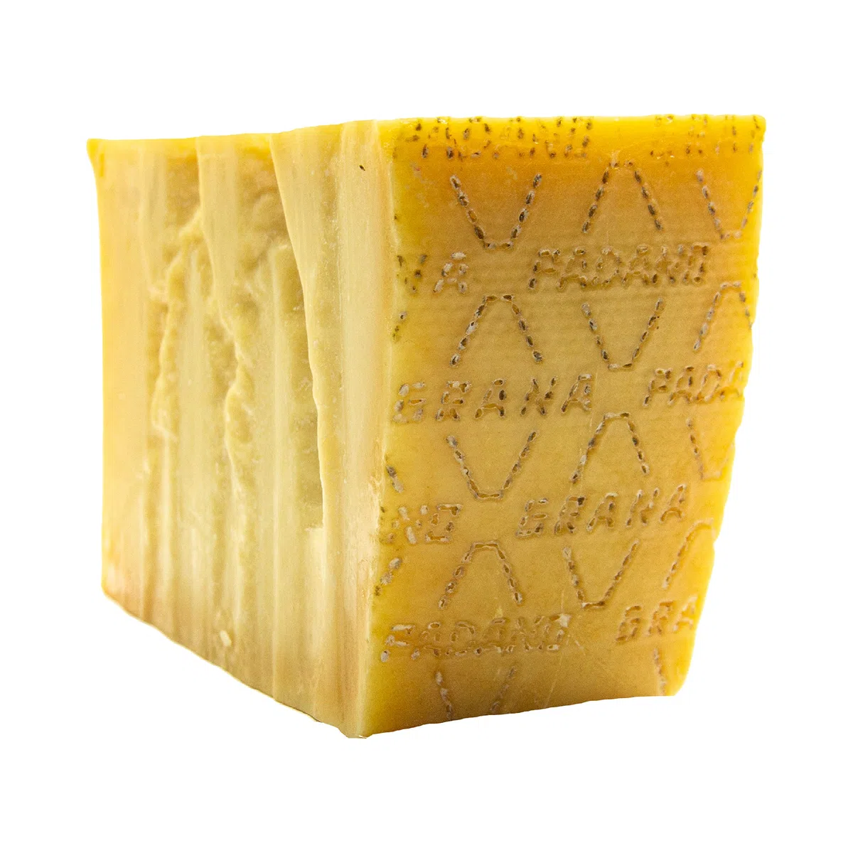 AGRIFROM GRANA PADANO 1kg formaggio-italiano-Hartkäse DOP Italienischer-Käse am Stück über 10 Monate gereift mit g.U.-Siegel zum Reiben würzig aromatisch