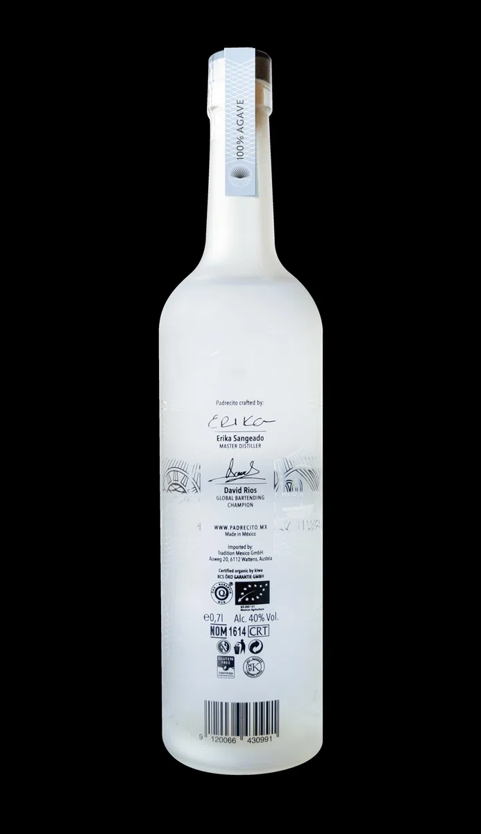 Padrecito Padre azul Bio Tequila Blanco 100% Agave 40% vol. 0.7 l