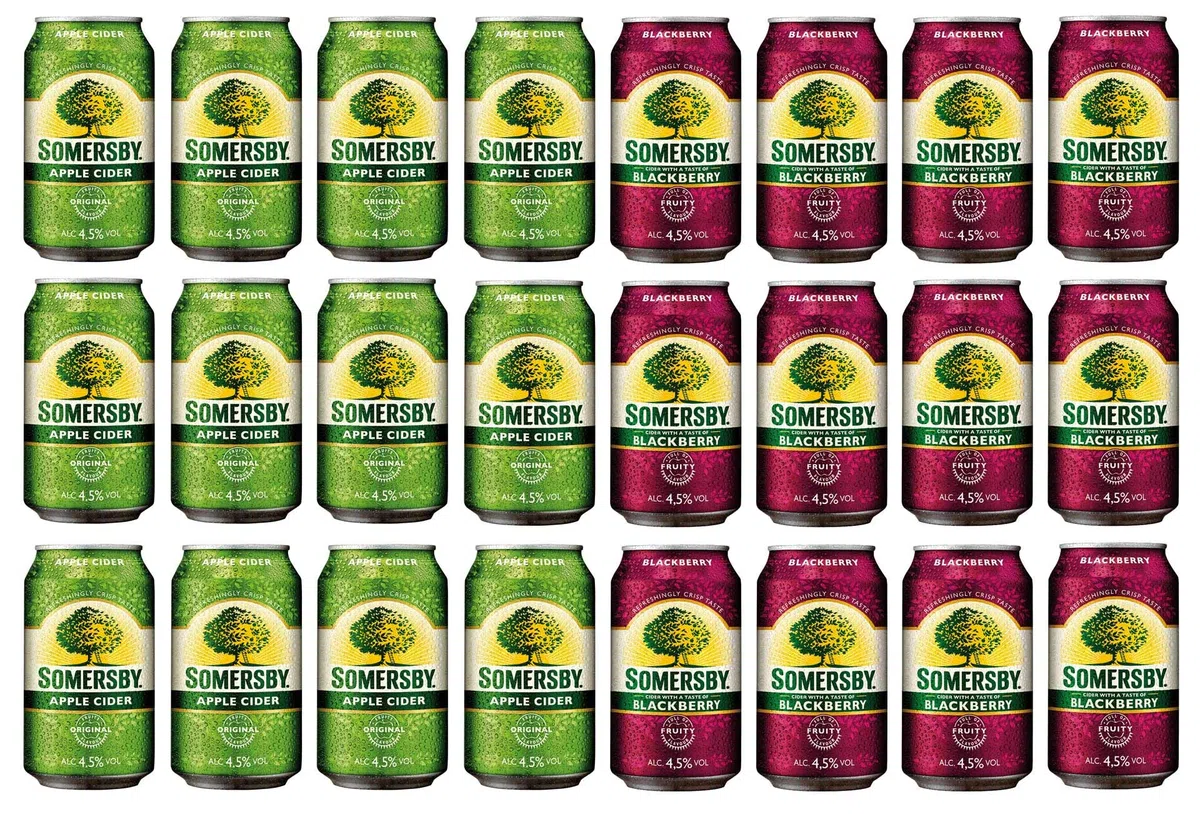 Somersby Cider Probier-Set 4,5% 24x0,33l