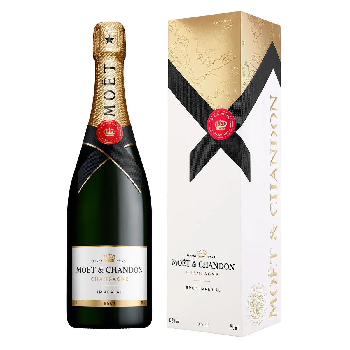 Moët & Chandon Impérial Brut Champagner 75cl Geschenkbox