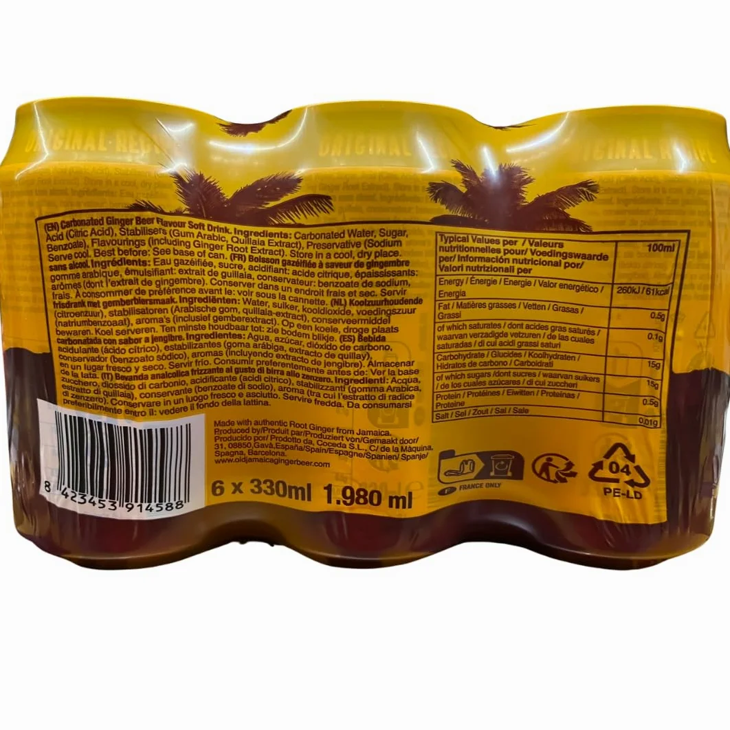 Old Jamaica Ginger Beer 6 x 330ml