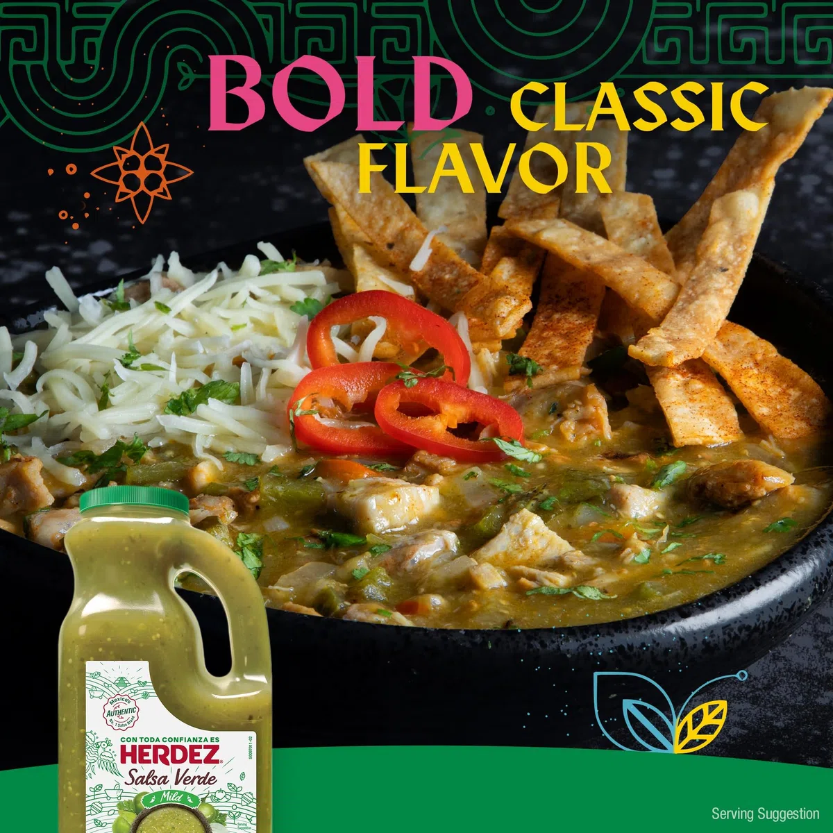 Herdez Salsa Verde - 68 Oz(4.25lb Jug) by Herdez