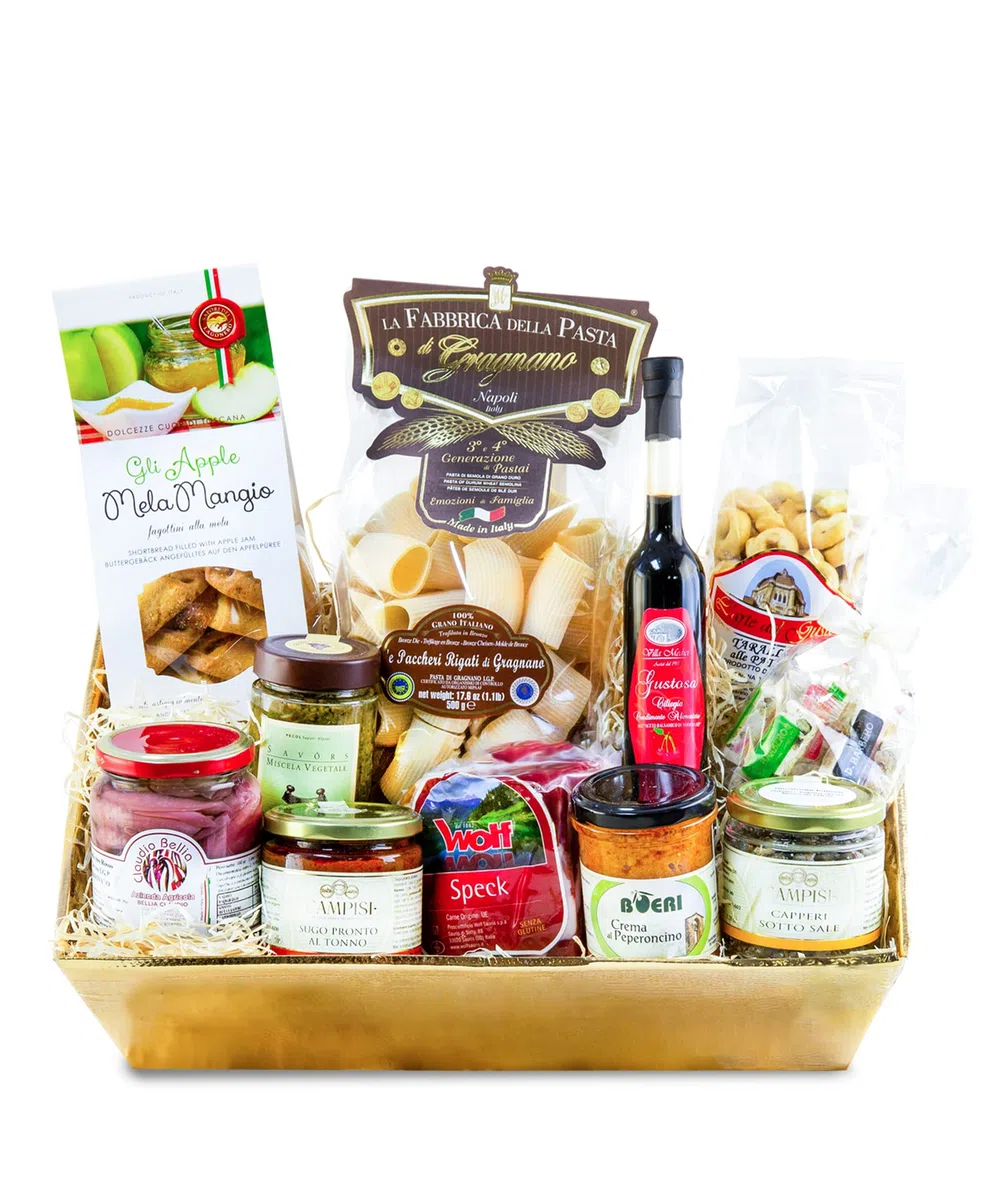 Buongustaio Italienisches Feinkost Geschenkset ohne Alkohol Bella Italia