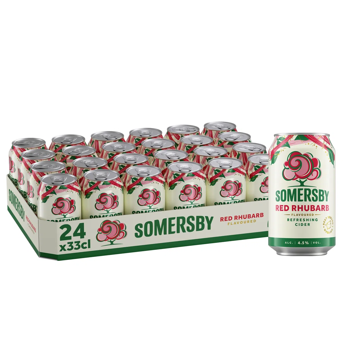 Somersby Red Rhubarb Cider Dose Einweg 24 x 0.33 L